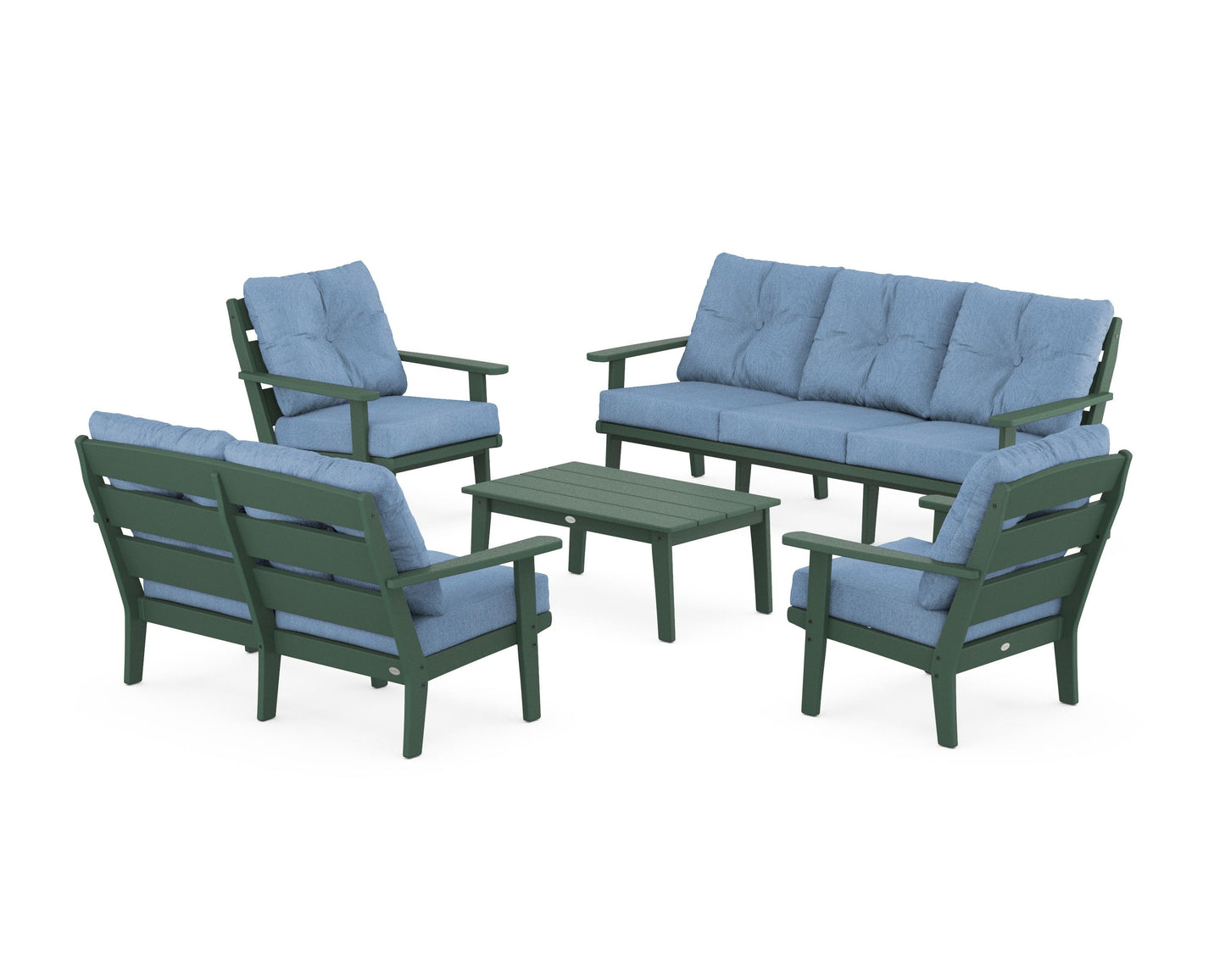 Lakeside 5-Piece Lounge Sofa Set