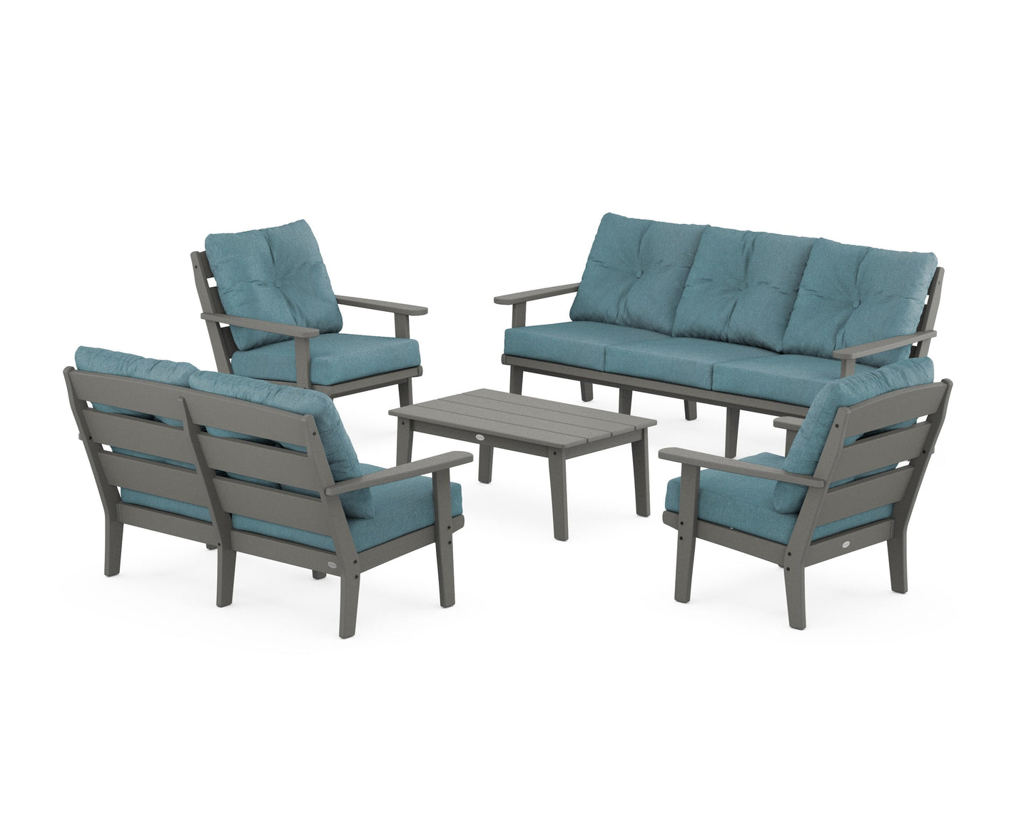 Lakeside 5-Piece Lounge Sofa Set