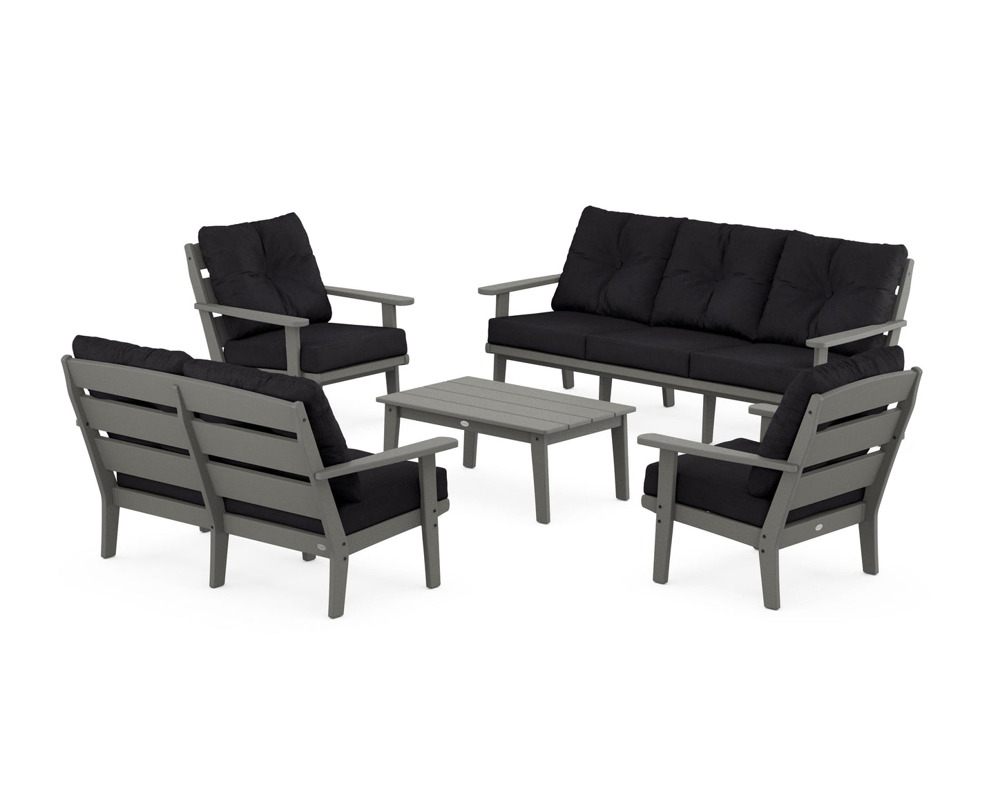 Lakeside 5-Piece Lounge Sofa Set