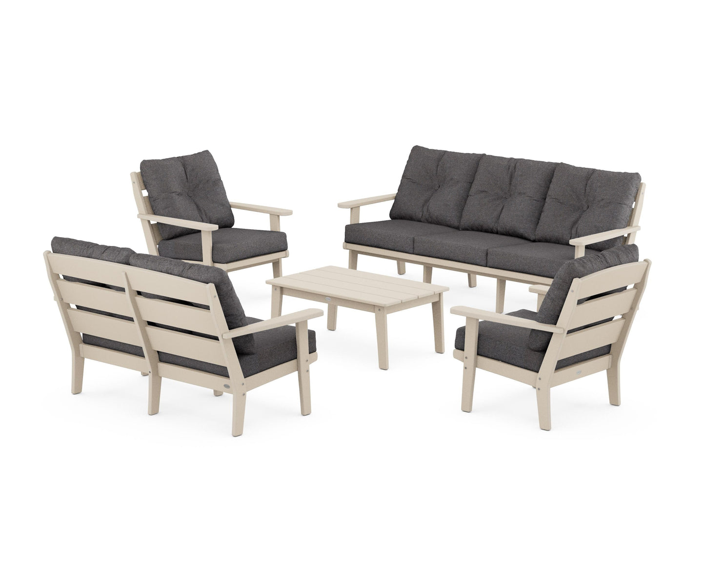 Lakeside 5-Piece Lounge Sofa Set