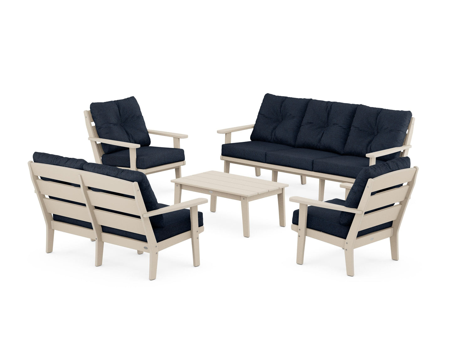 Lakeside 5-Piece Lounge Sofa Set