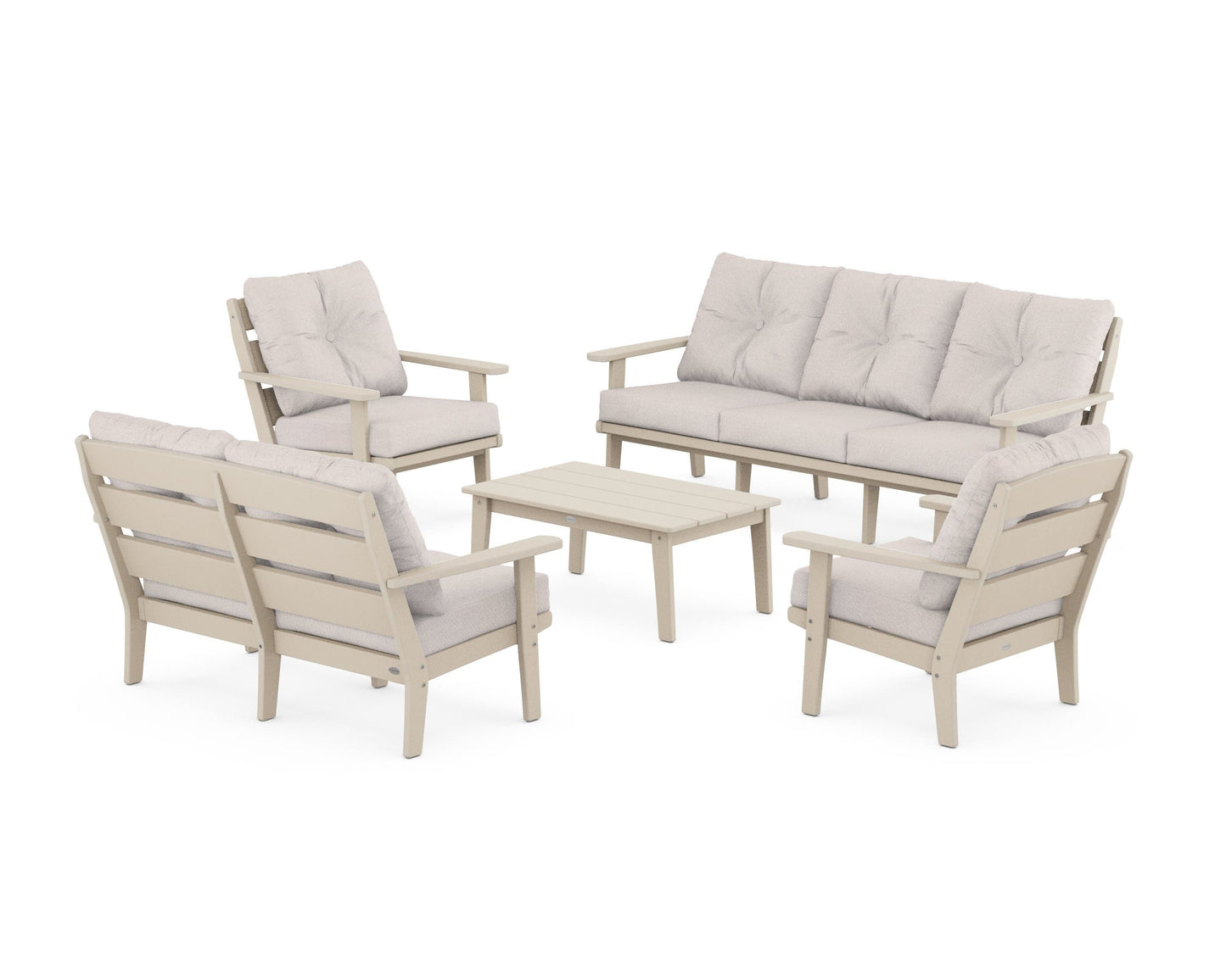 Lakeside 5-Piece Lounge Sofa Set