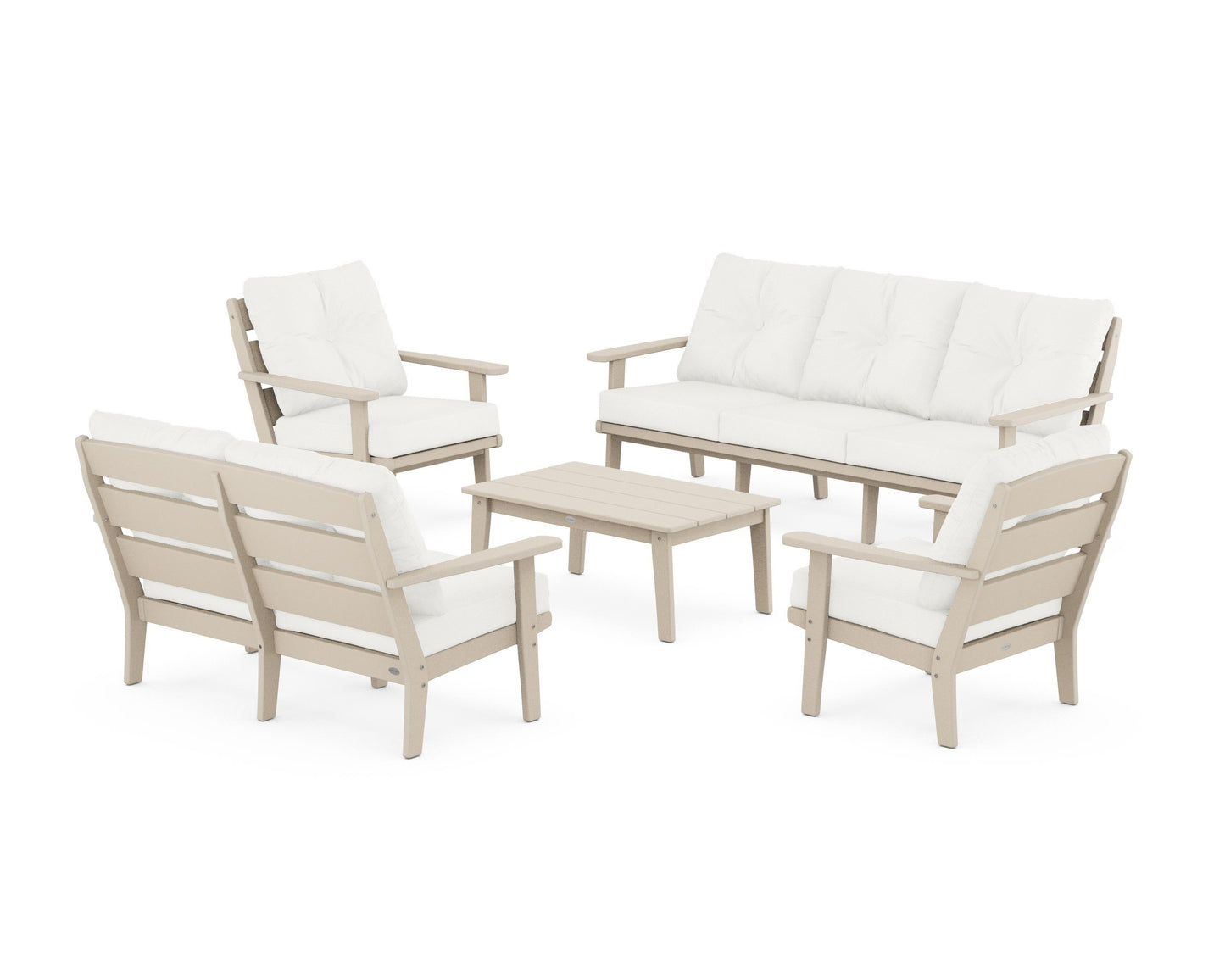 Lakeside 5-Piece Lounge Sofa Set