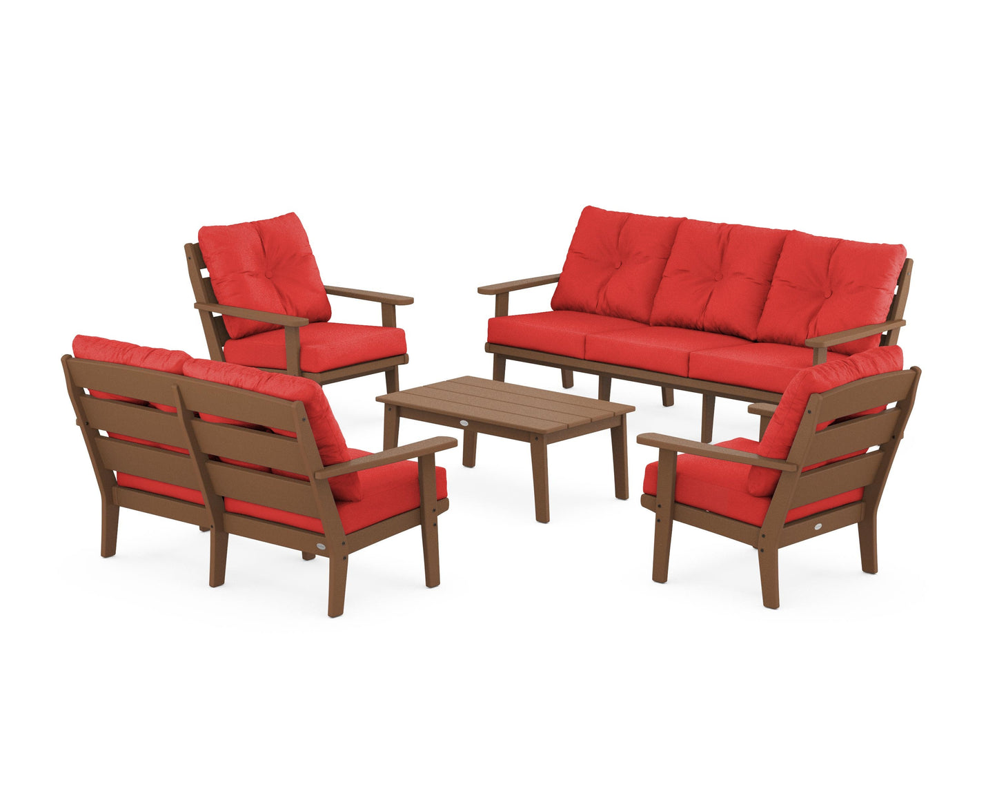 Lakeside 5-Piece Lounge Sofa Set