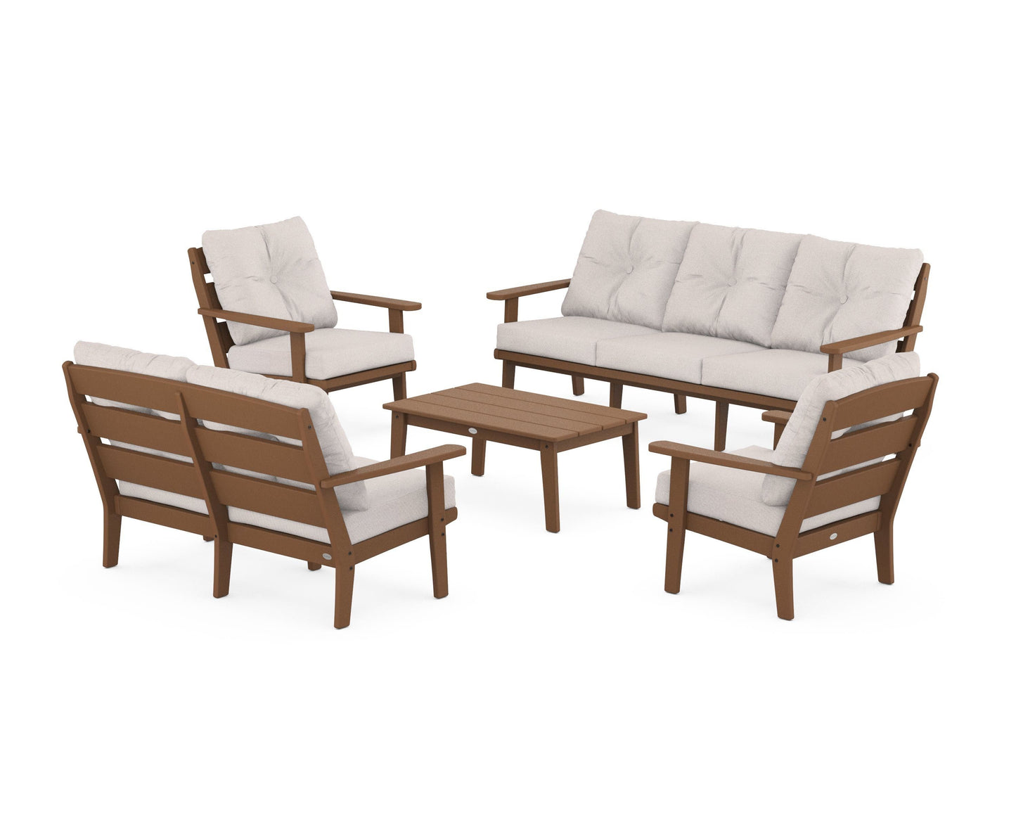 Lakeside 5-Piece Lounge Sofa Set