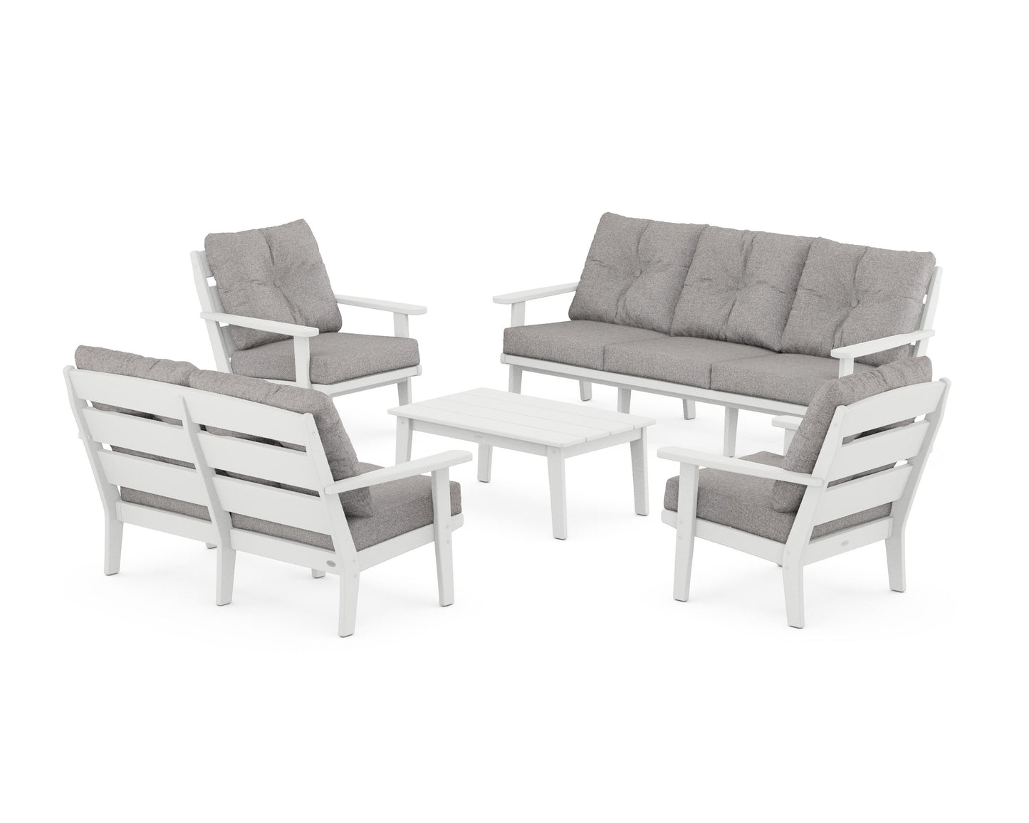 Lakeside 5-Piece Lounge Sofa Set