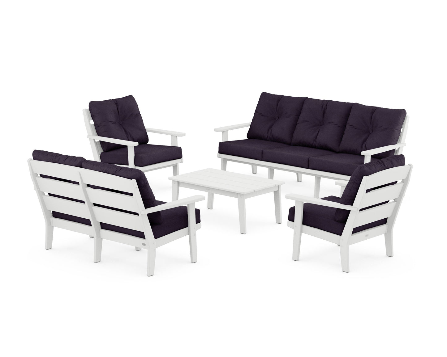 Lakeside 5-Piece Lounge Sofa Set