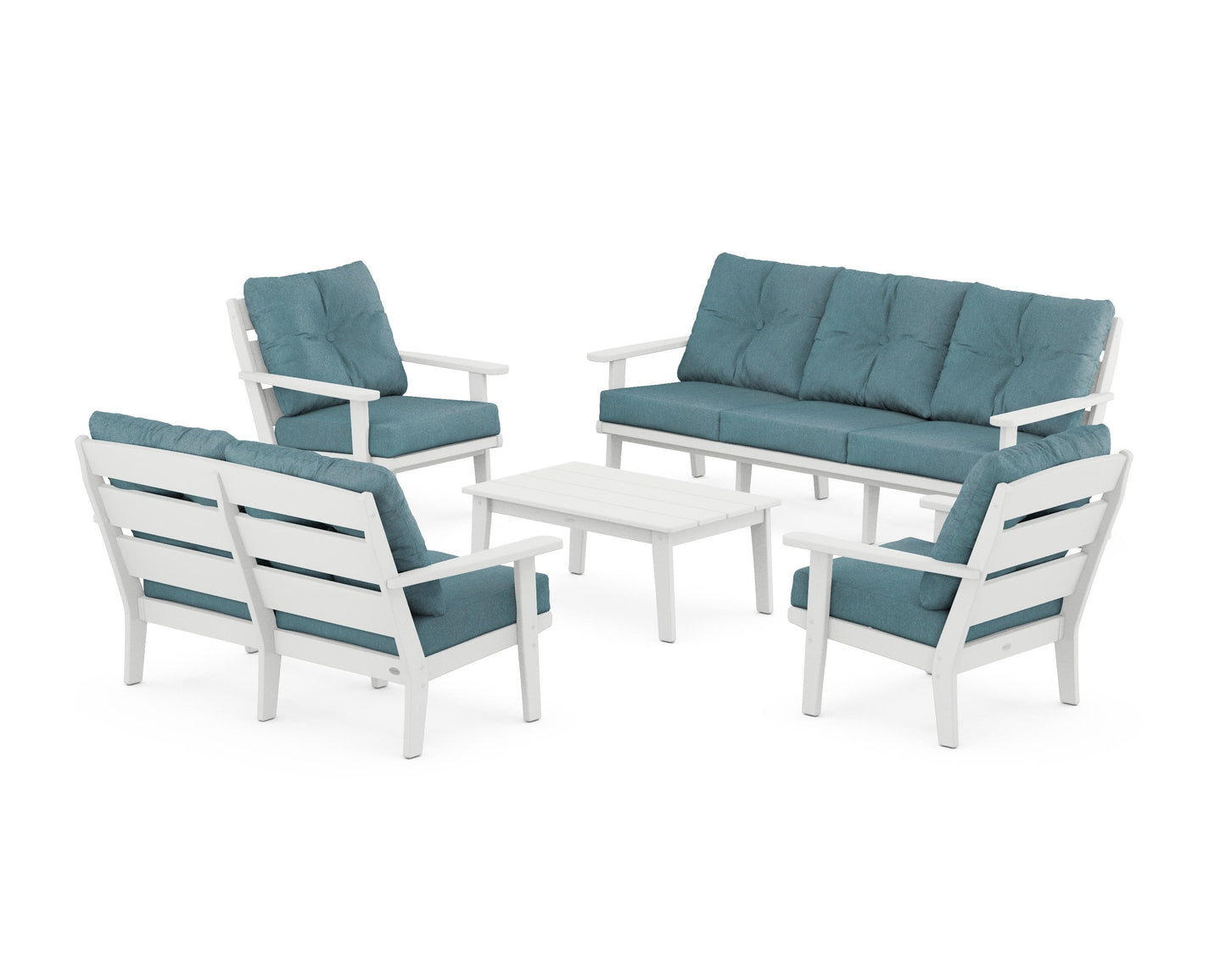 Lakeside 5-Piece Lounge Sofa Set