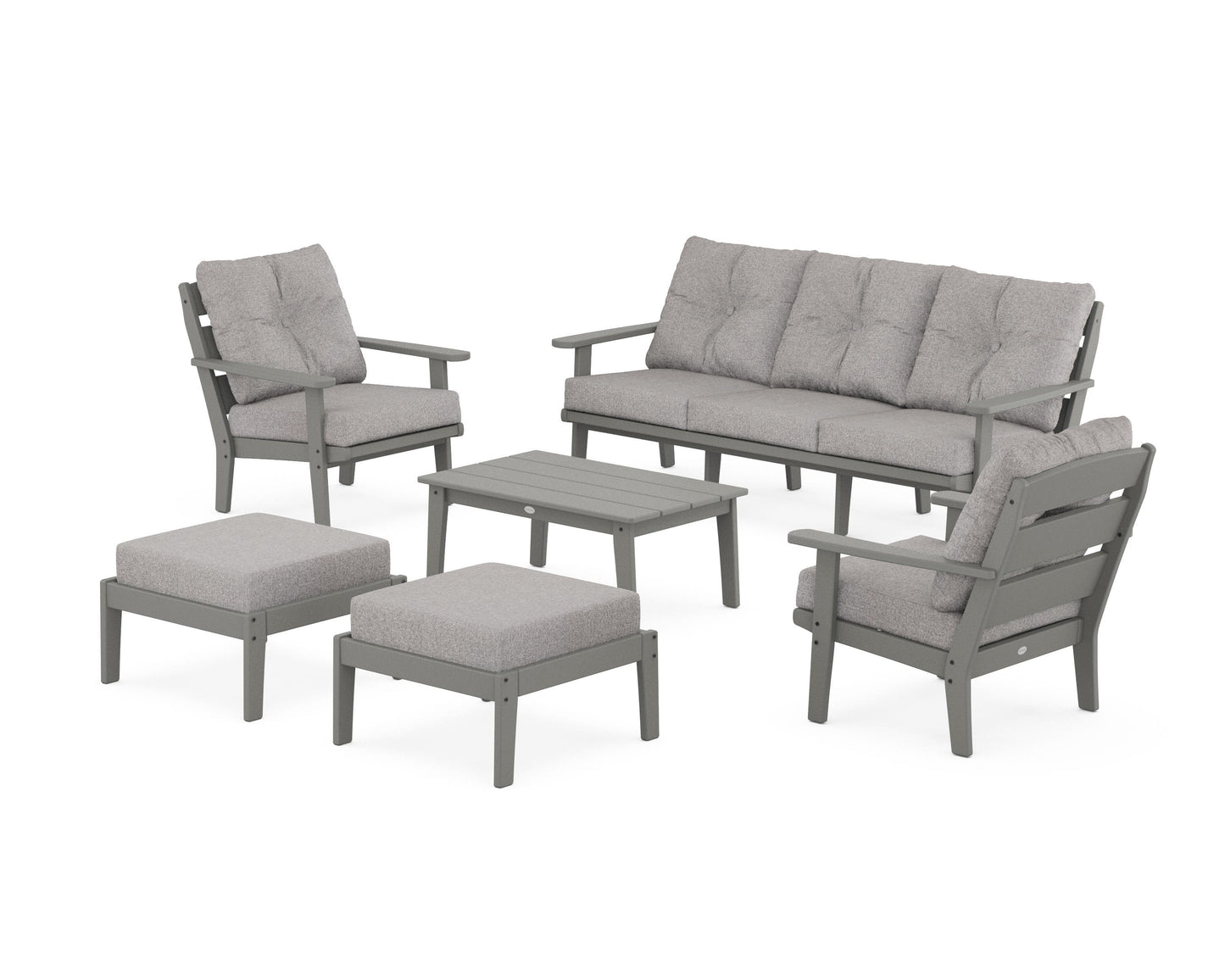 Lakeside 6-Piece Lounge Sofa Set