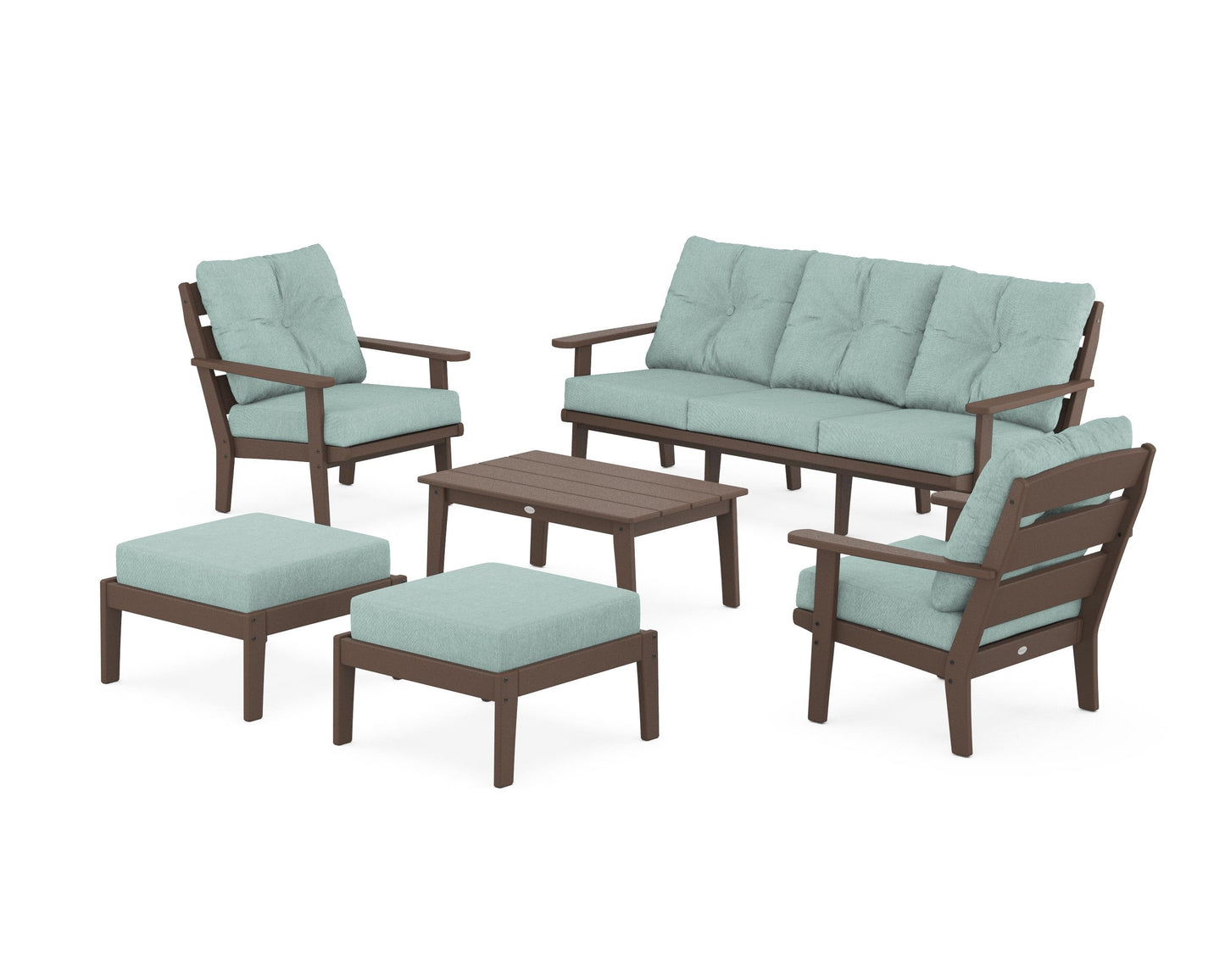 Lakeside 6-Piece Lounge Sofa Set