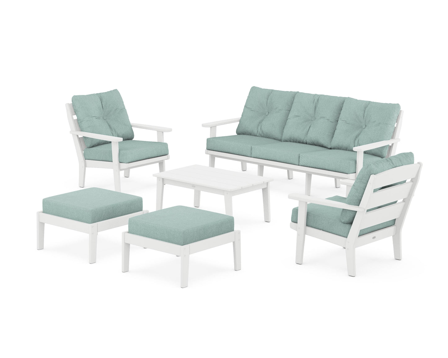 Lakeside 6-Piece Lounge Sofa Set