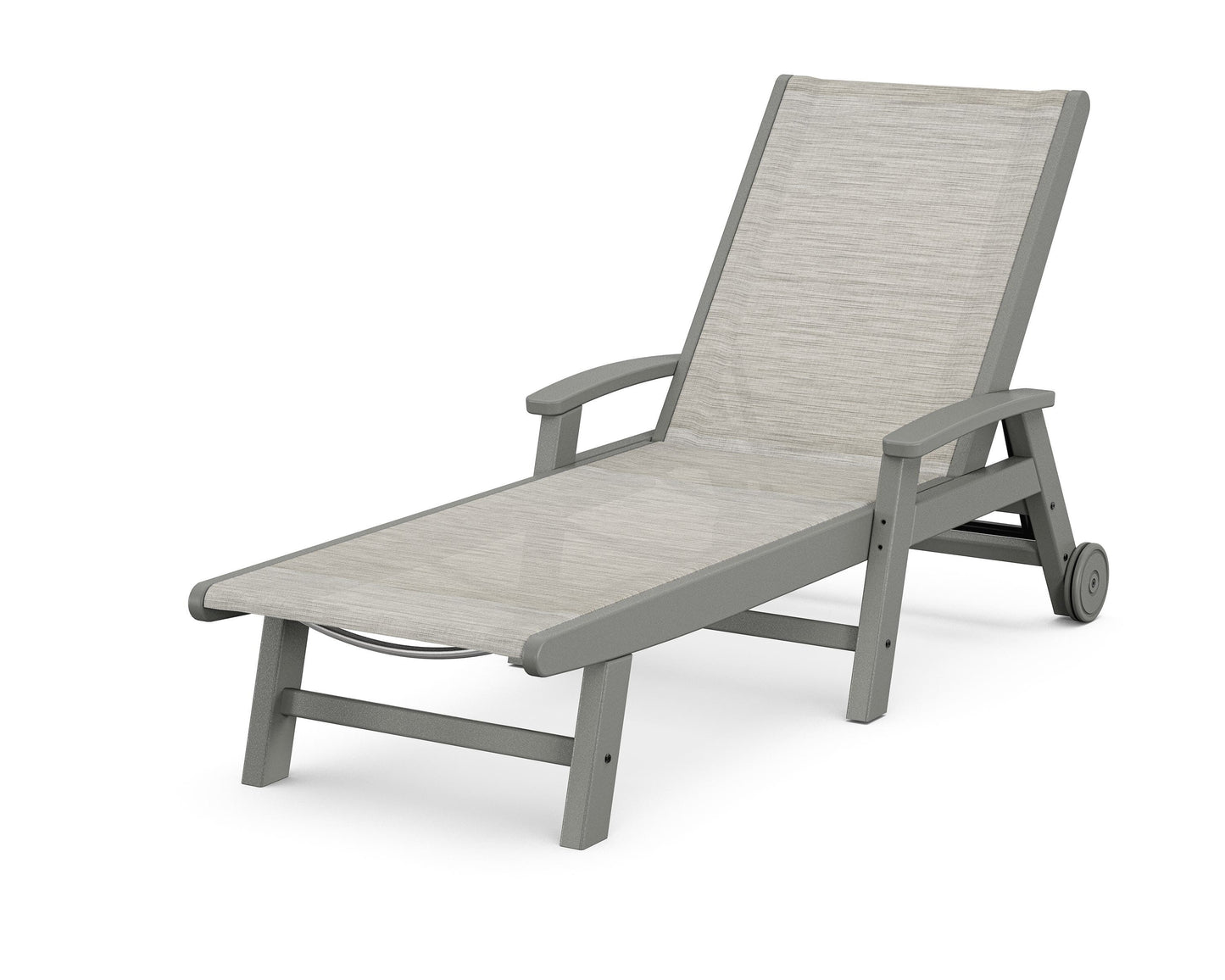 Coastal Chaise with Wheels