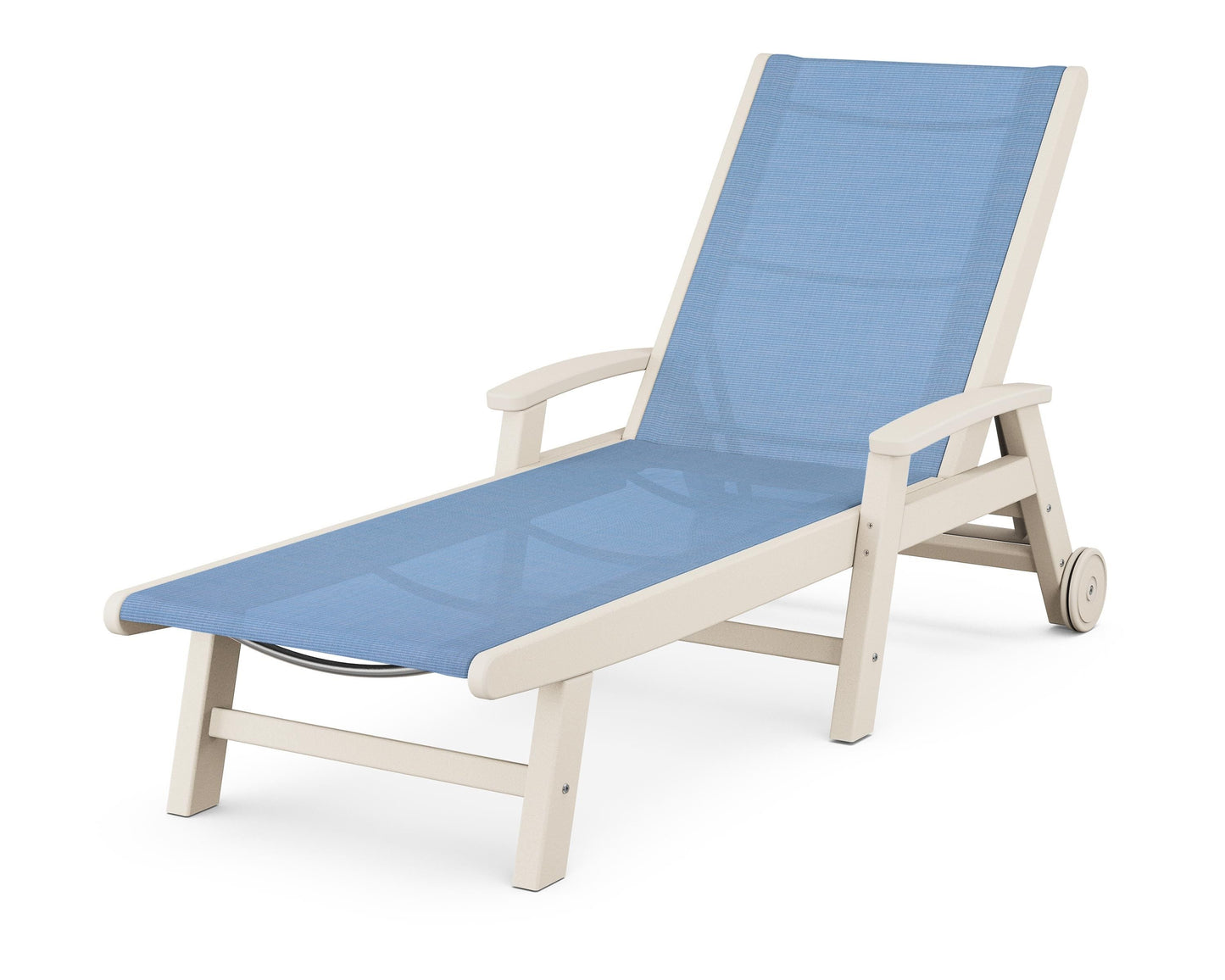 Coastal Chaise with Wheels