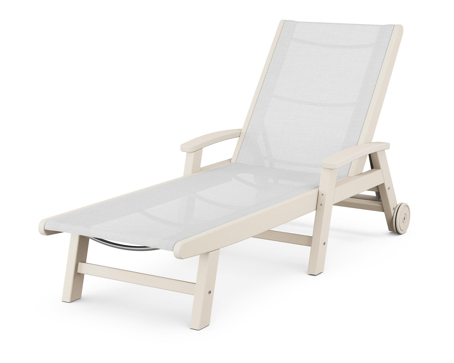 Coastal Chaise with Wheels