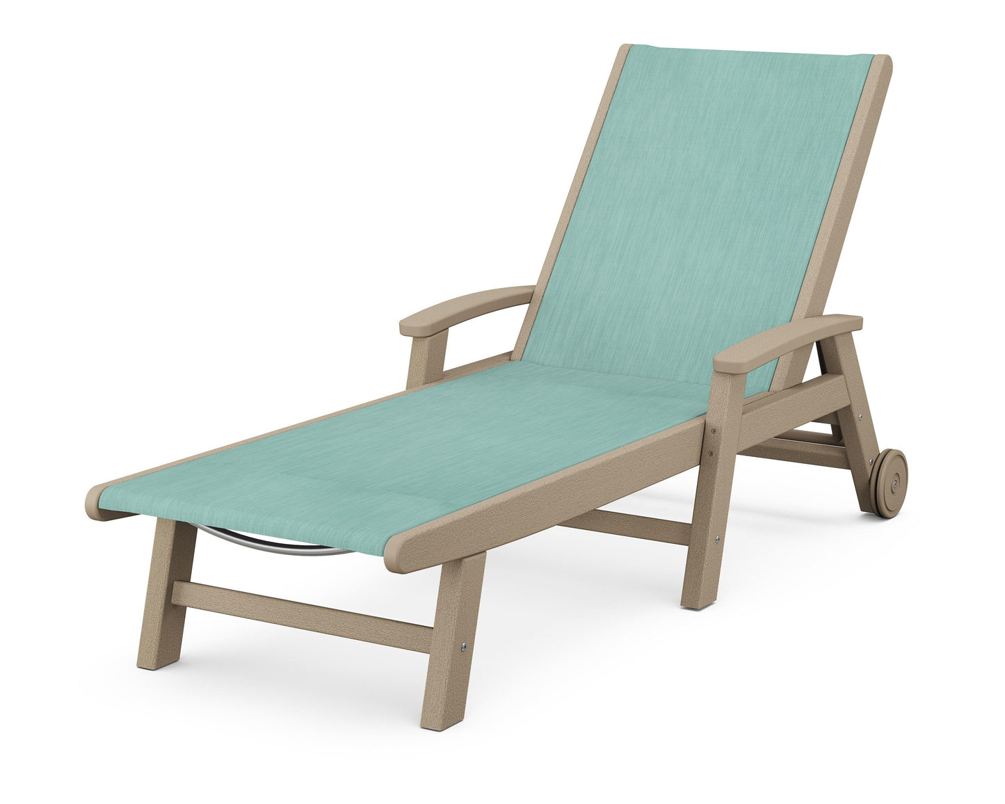 Coastal Chaise with Wheels