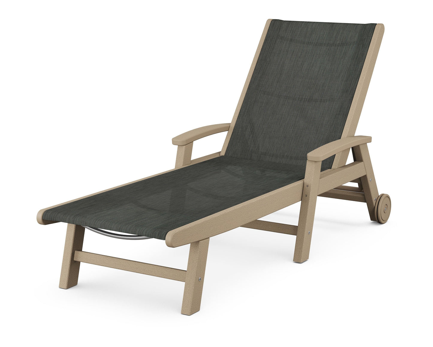 Coastal Chaise with Wheels