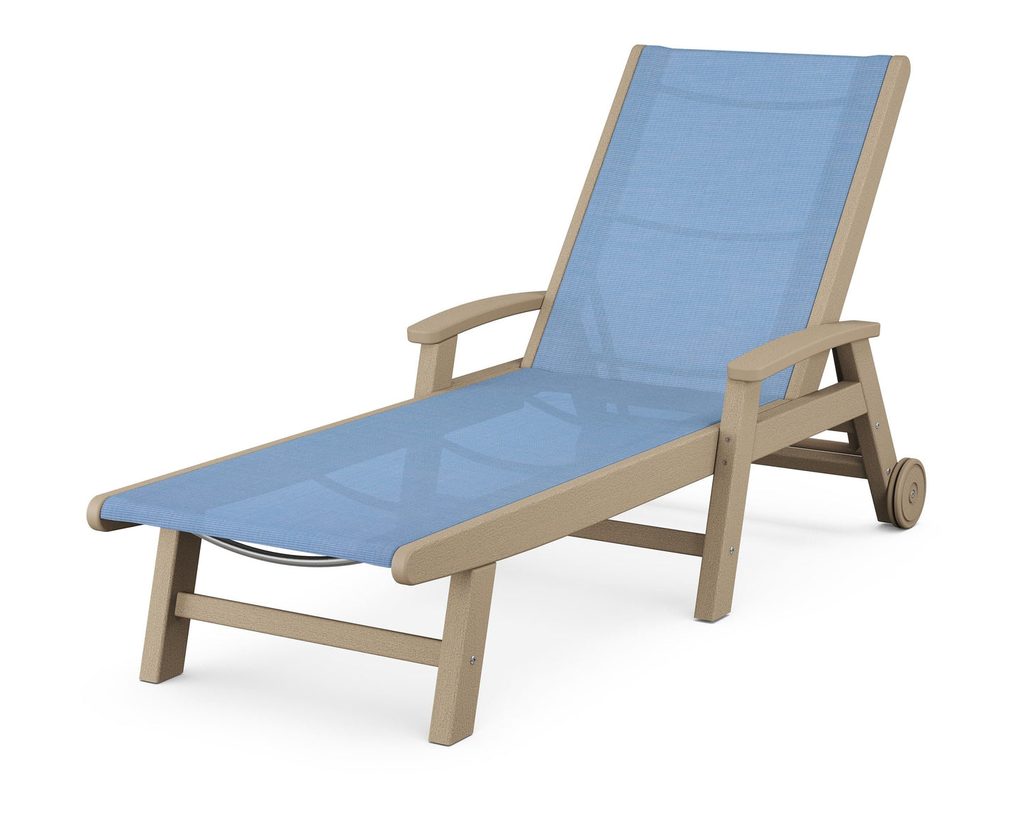 Coastal Chaise with Wheels