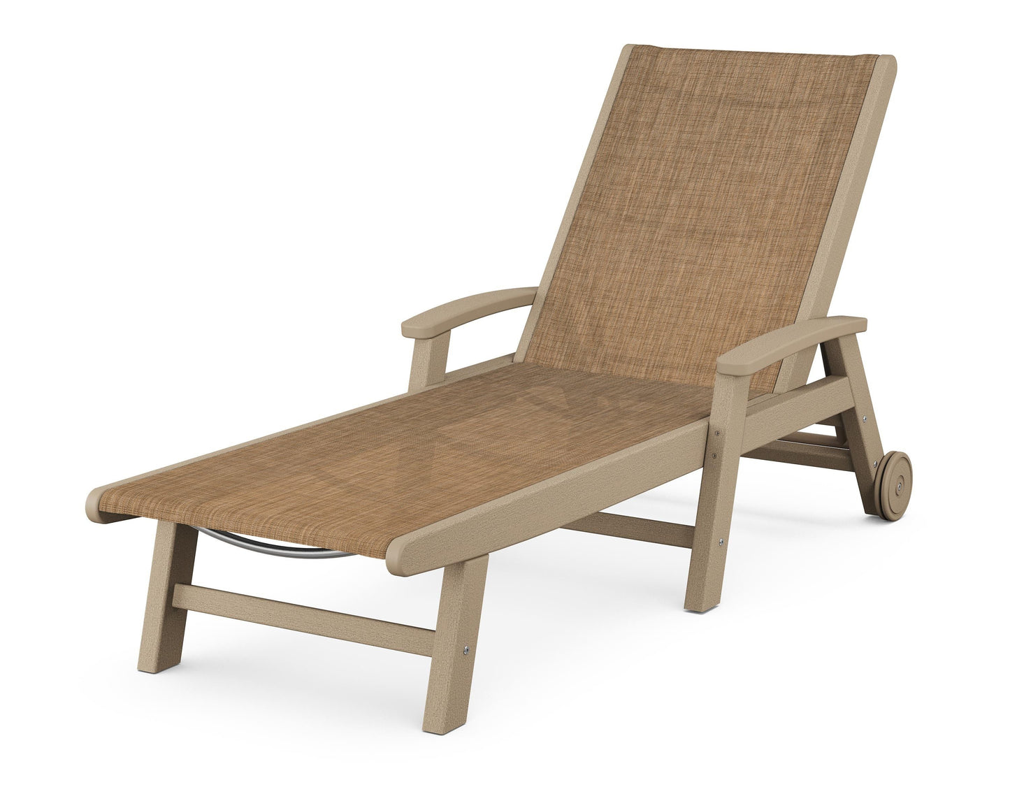 Coastal Chaise with Wheels