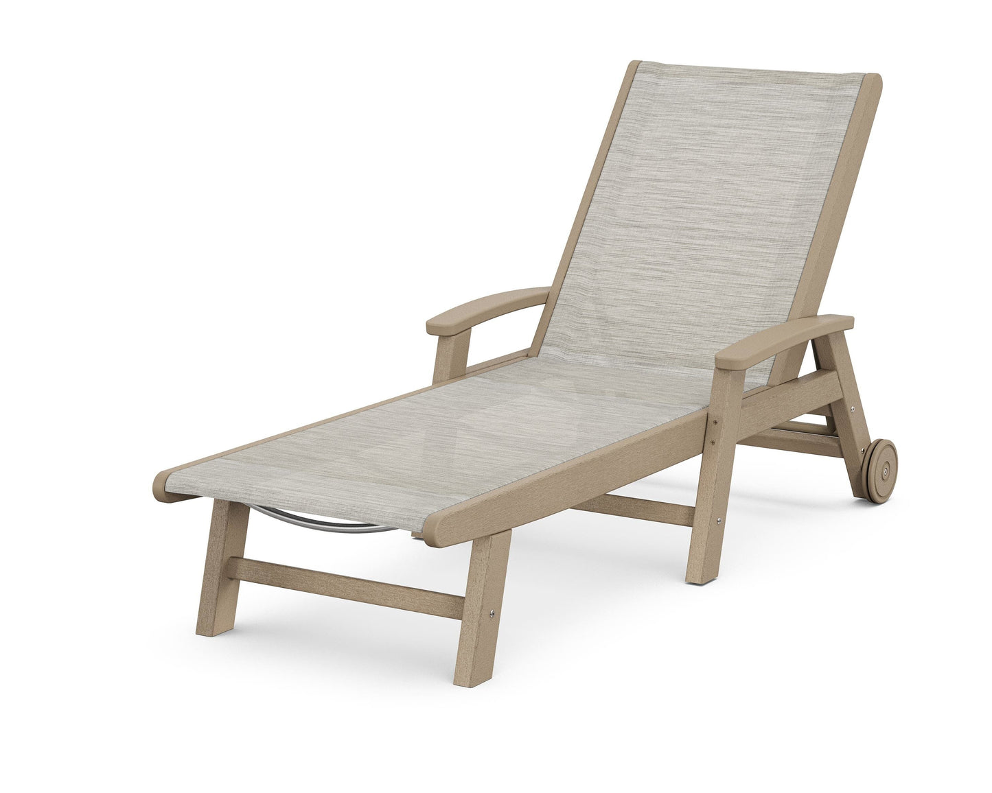 Coastal Chaise with Wheels