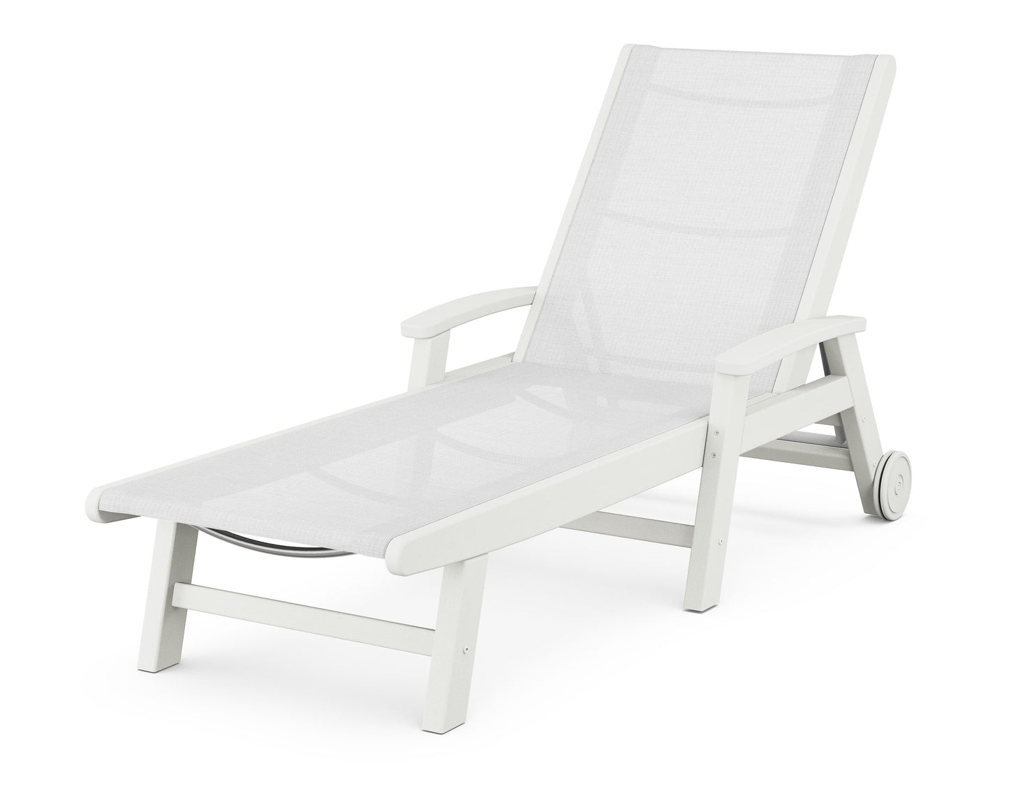 Coastal Chaise with Wheels