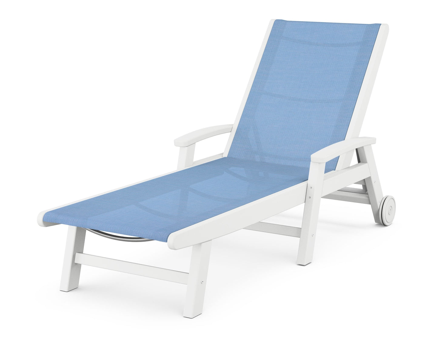 Coastal Chaise with Wheels