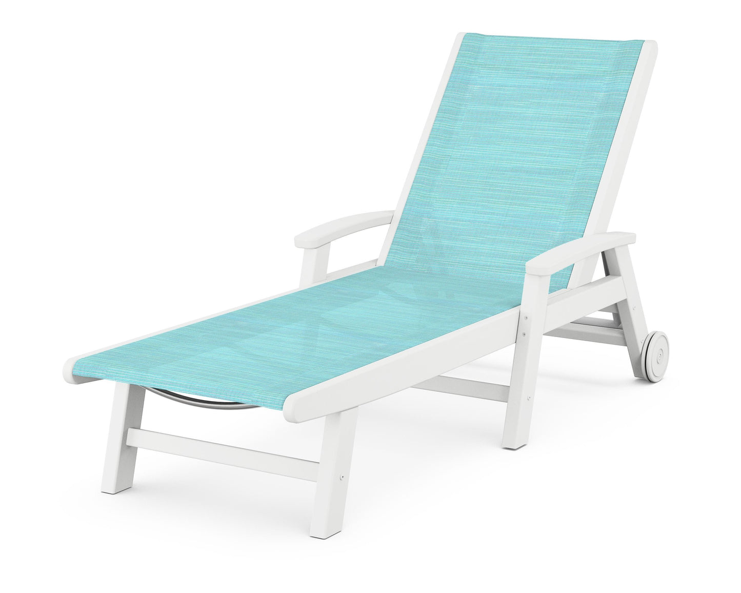 Coastal Chaise with Wheels