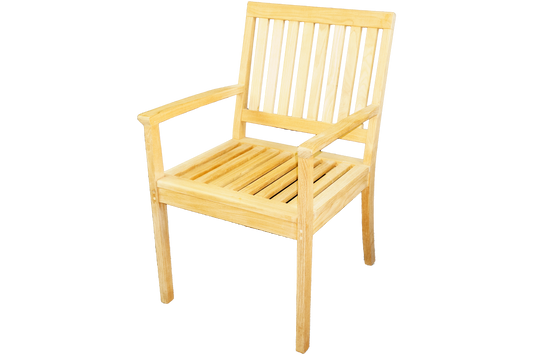 Single Teak Arm Chair