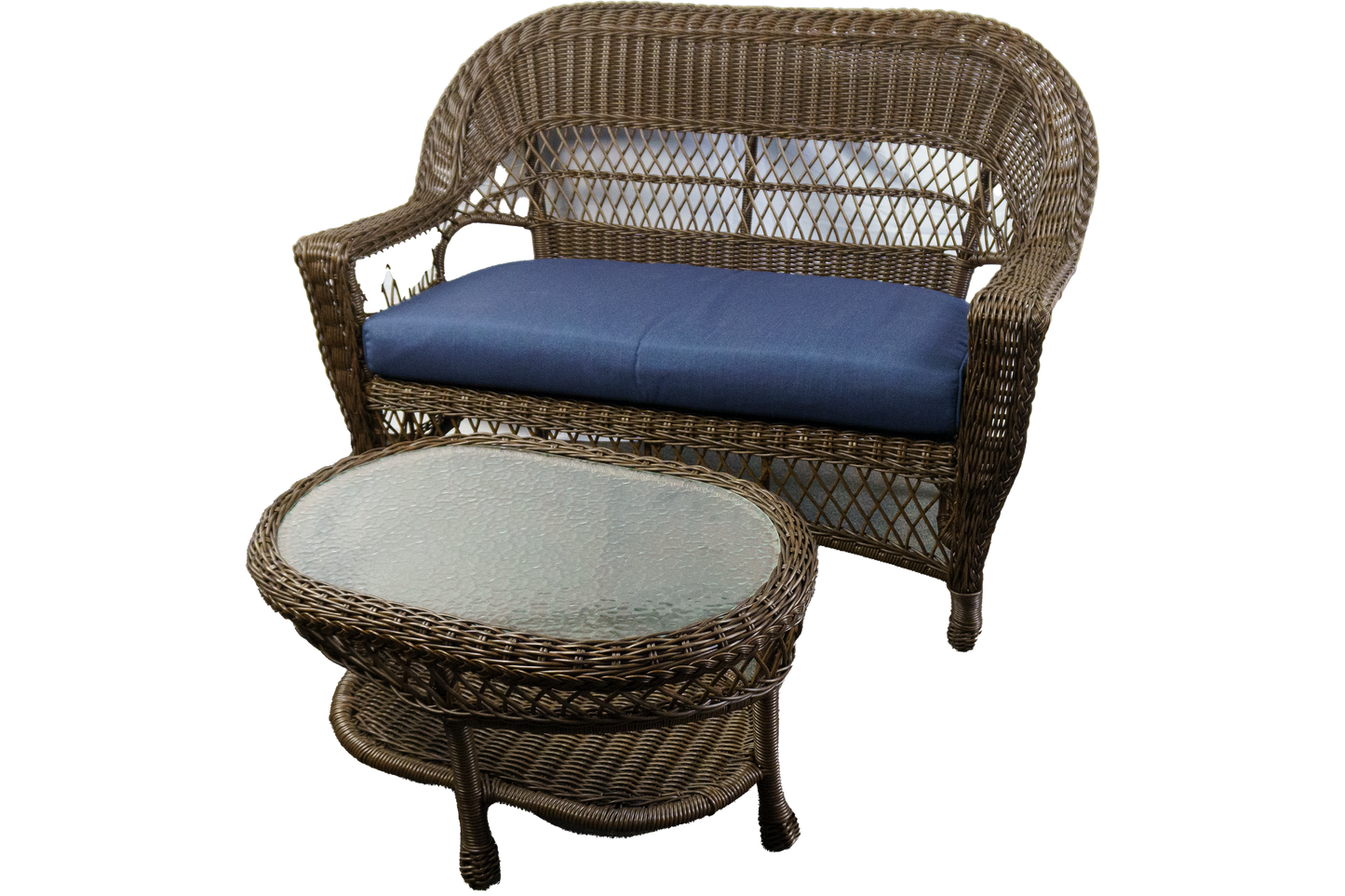 United Loveseat with Coffee Table