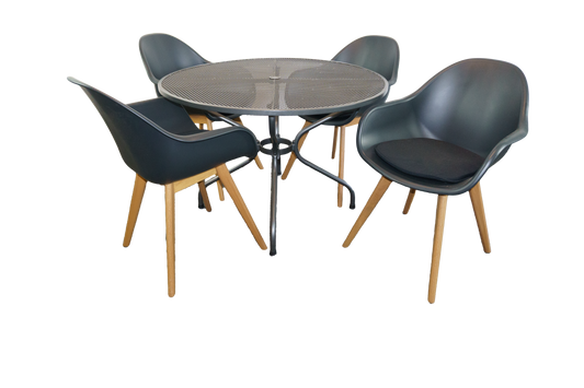 5-Piece Round Dining Set