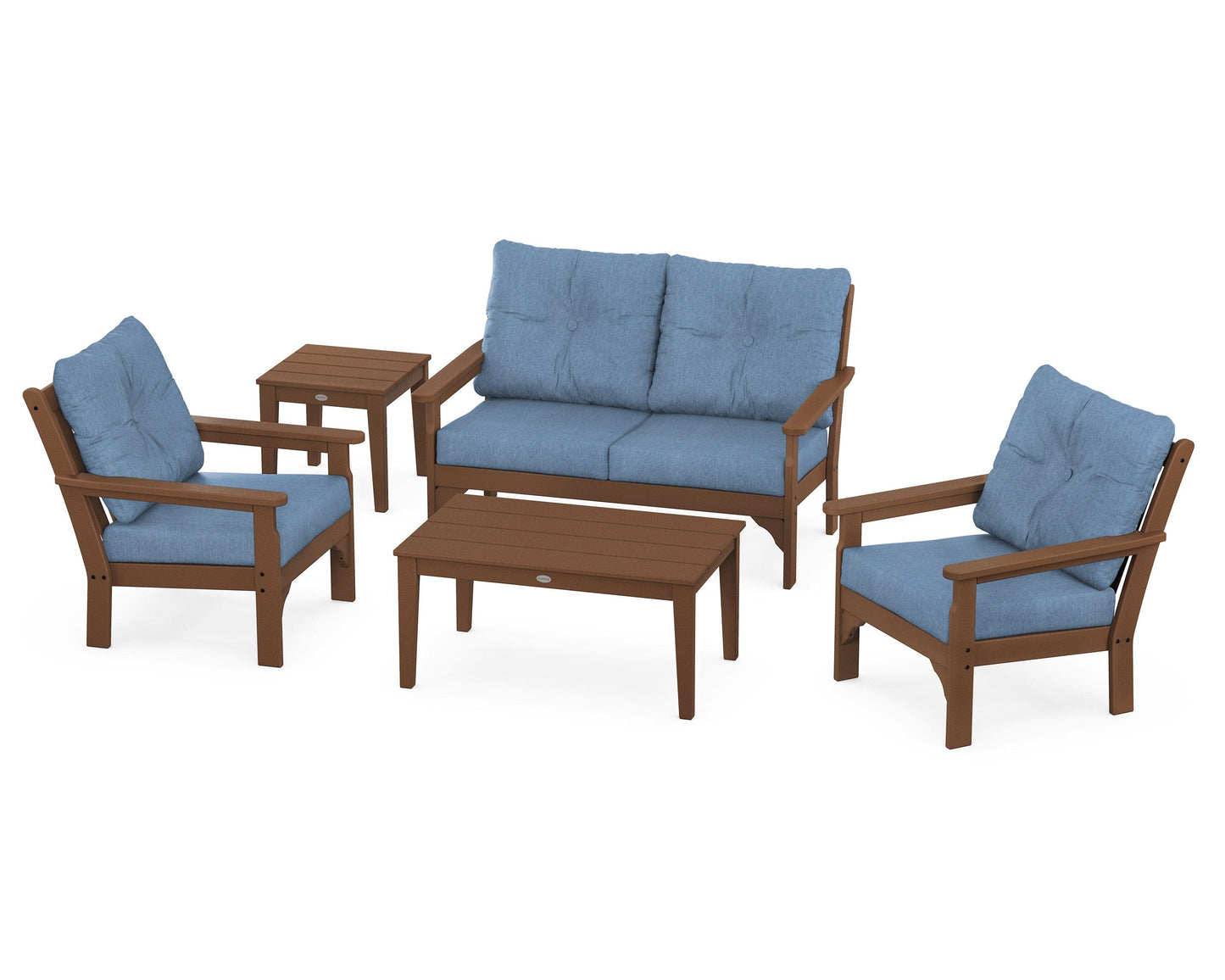 Vineyard 5-Piece Deep Seating Set