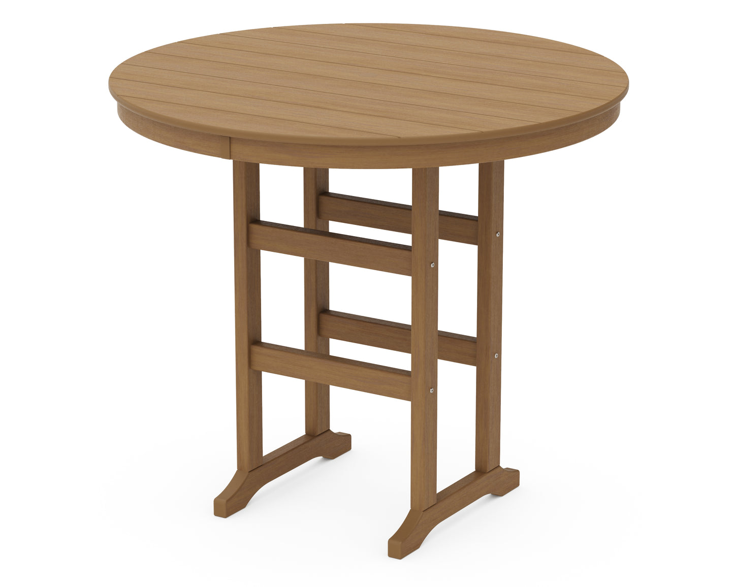 48" Round Farmhouse Bar Table