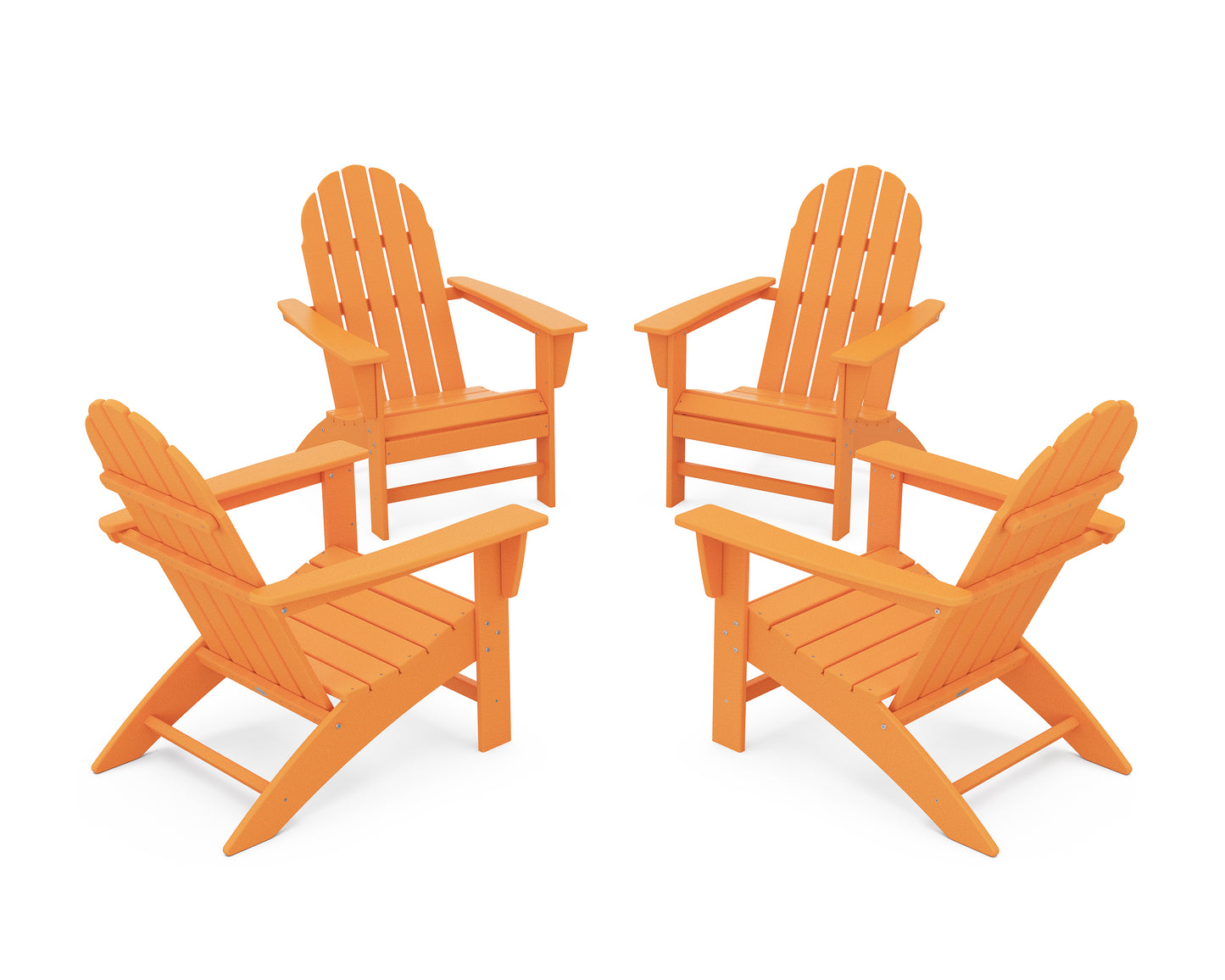 Vineyard 4-Piece Adirondack Conversation Set