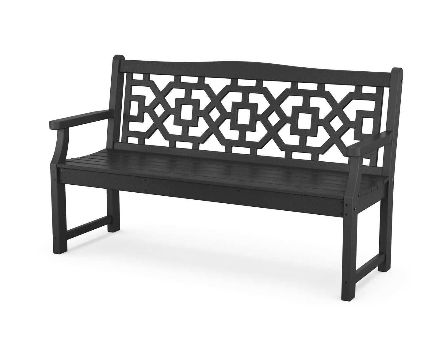 Chinoiserie 60" Garden Bench