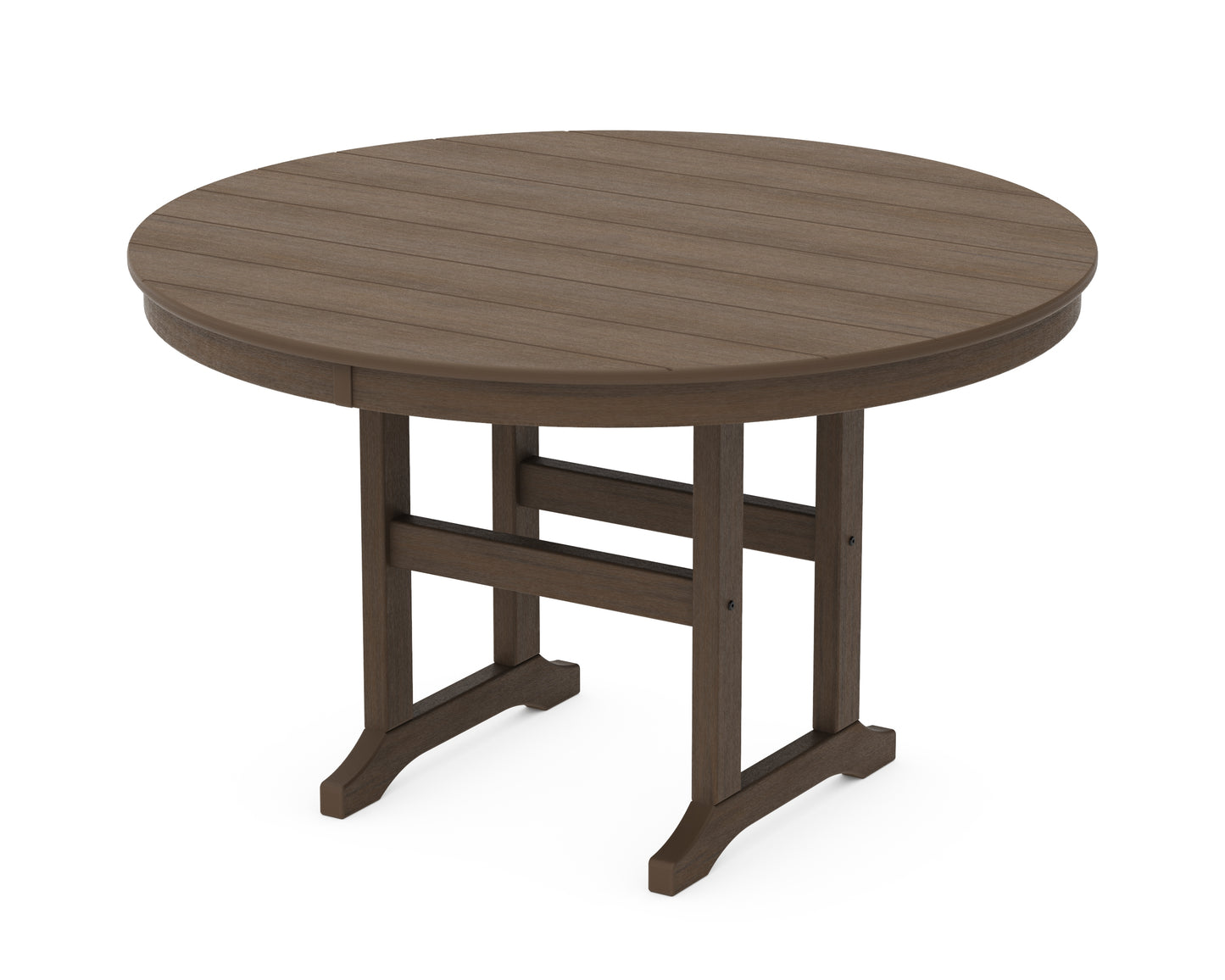 48" Round Farmhouse Dining Table