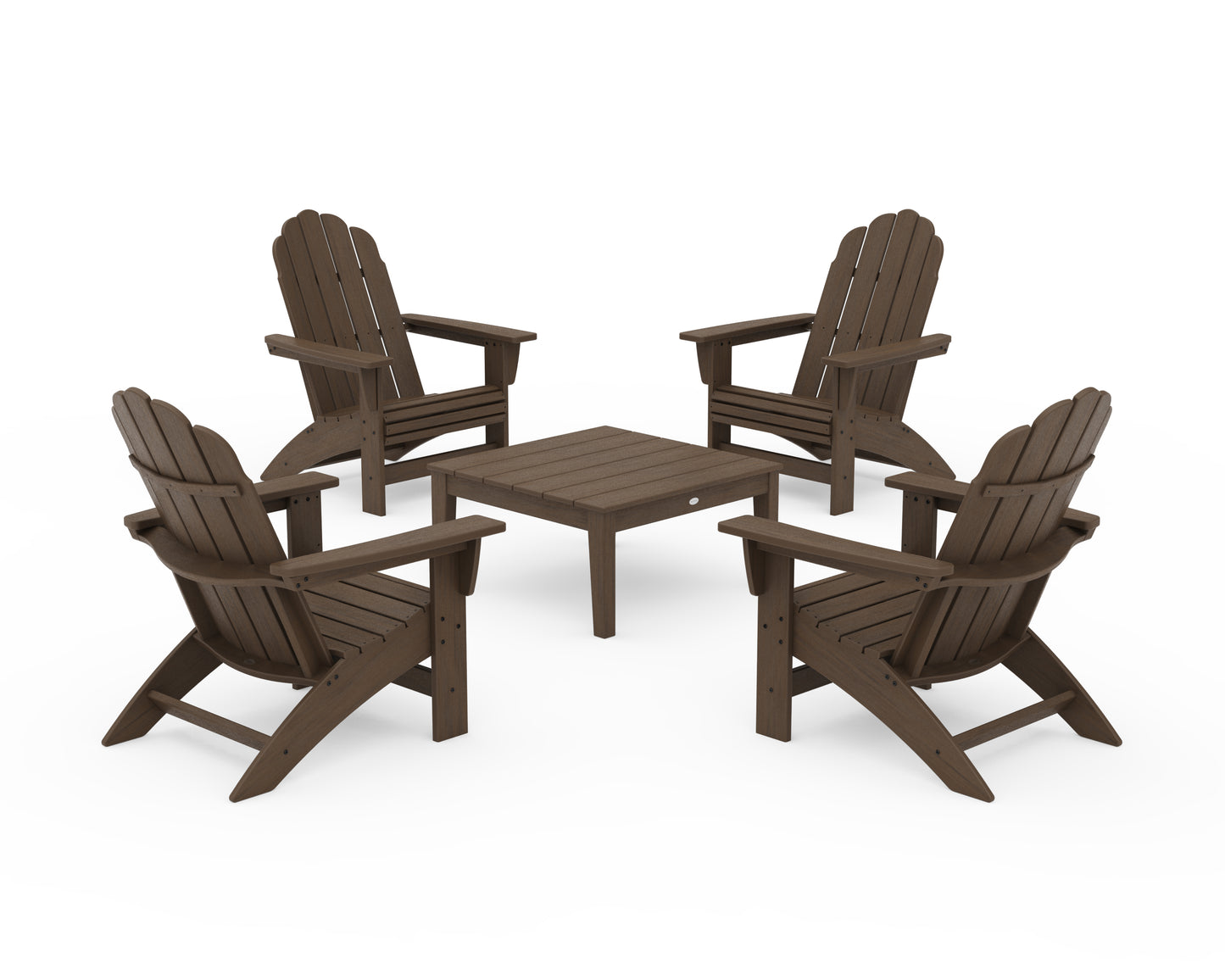 5-Piece Vineyard Grand Adirondack Chair Conversation Group