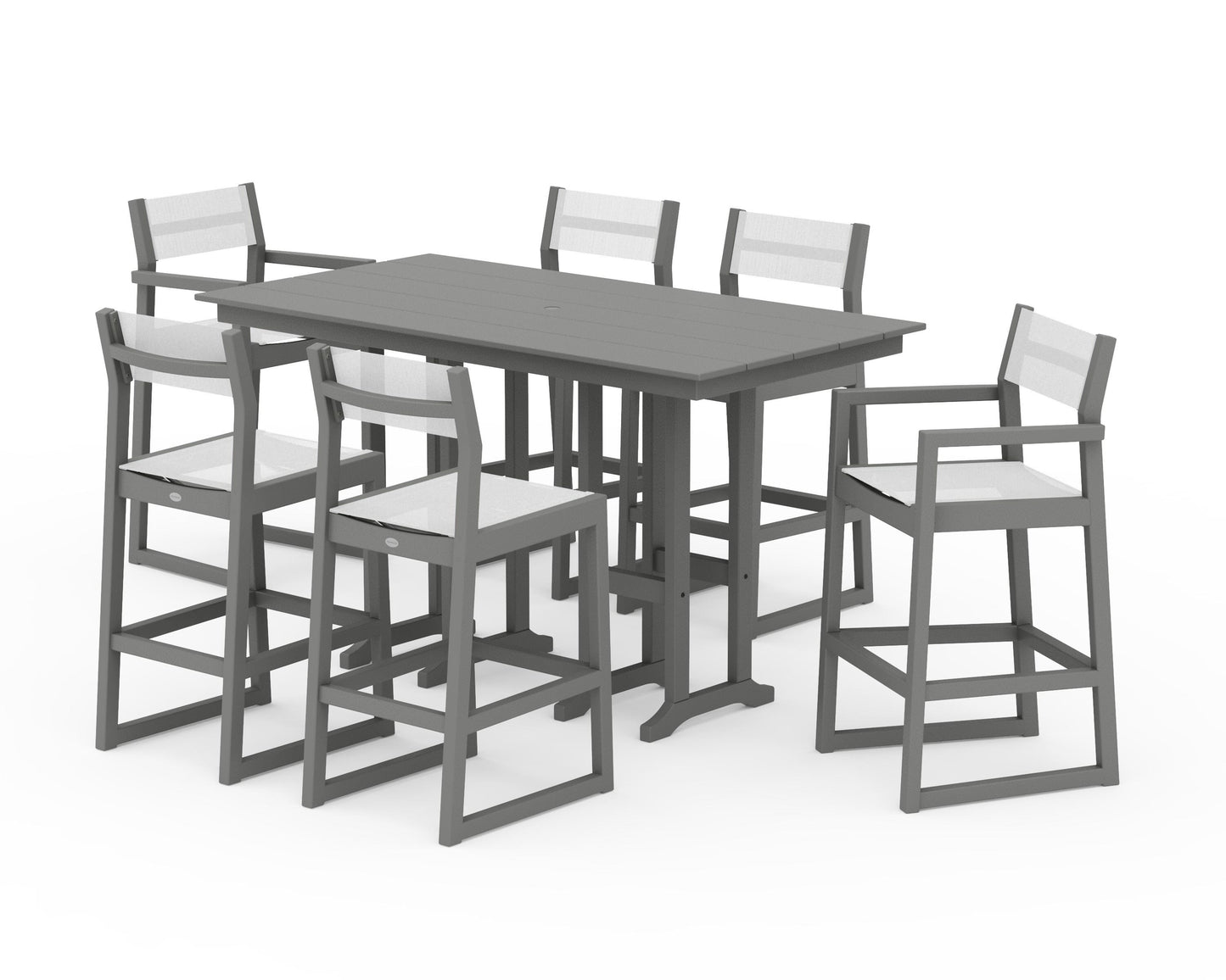 EDGE Sling 7-Piece Farmhouse Bar Set