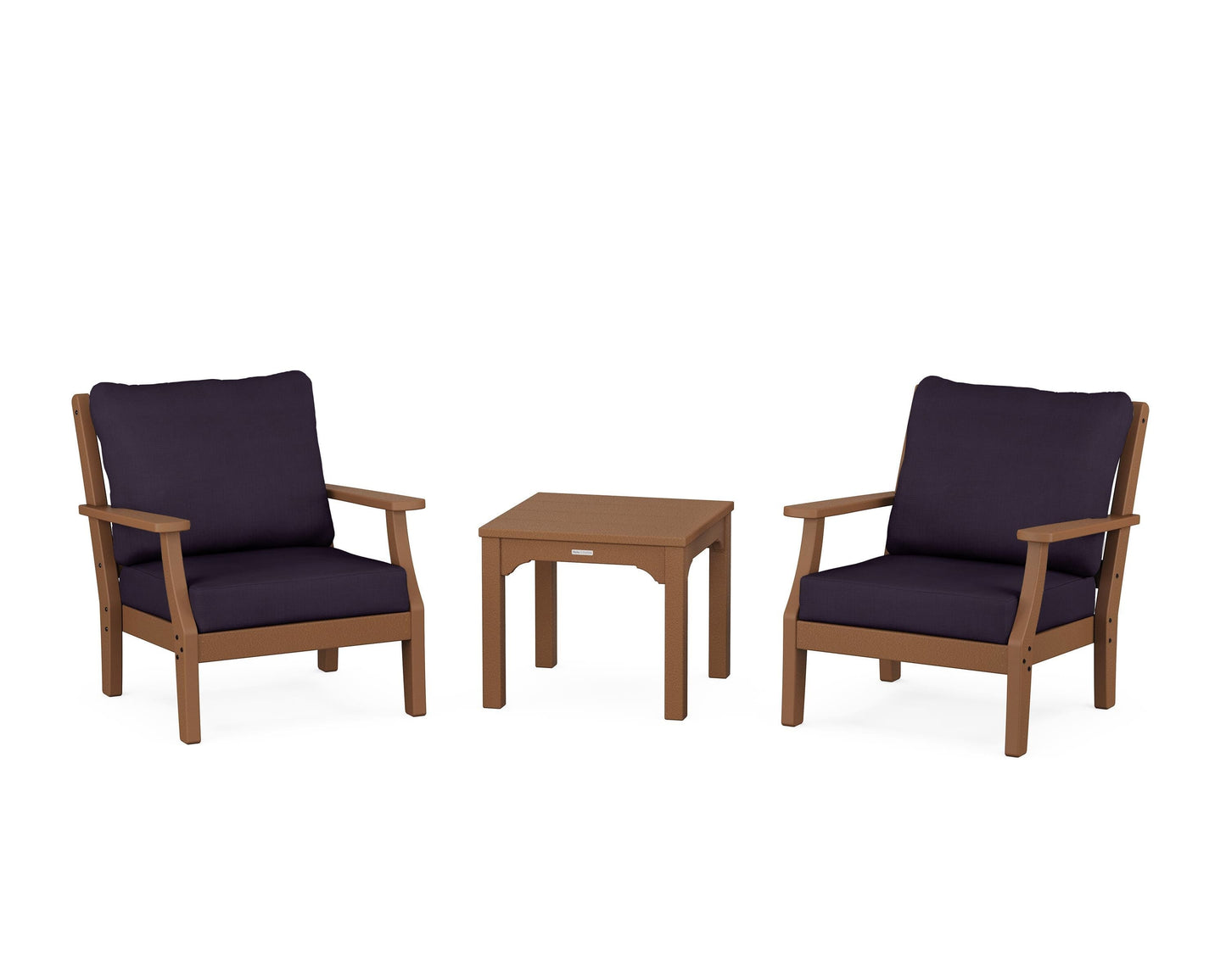Chinoiserie 3-Piece Deep Seating Set