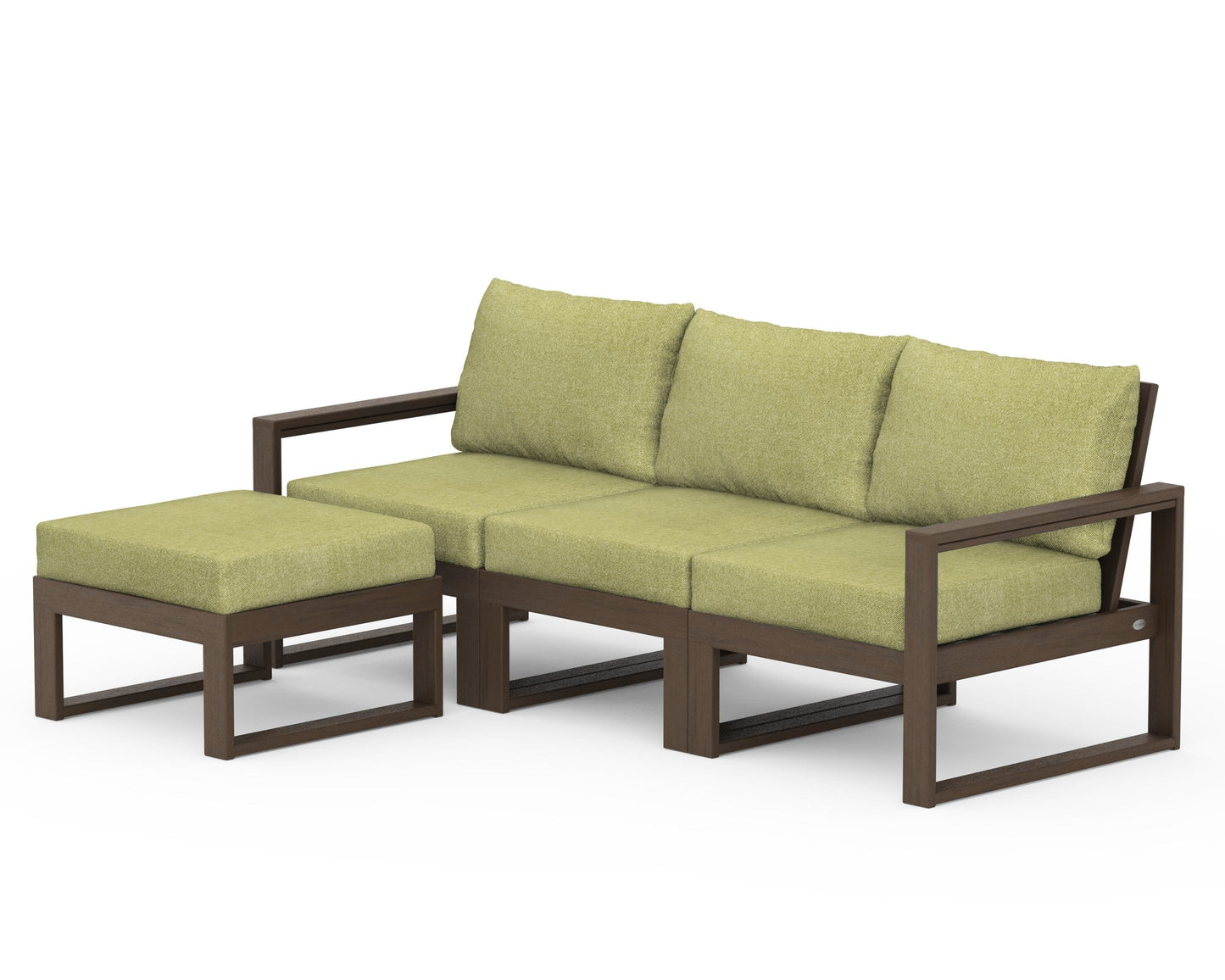 EDGE 4-Piece Modular Deep Seating Set with Ottoman