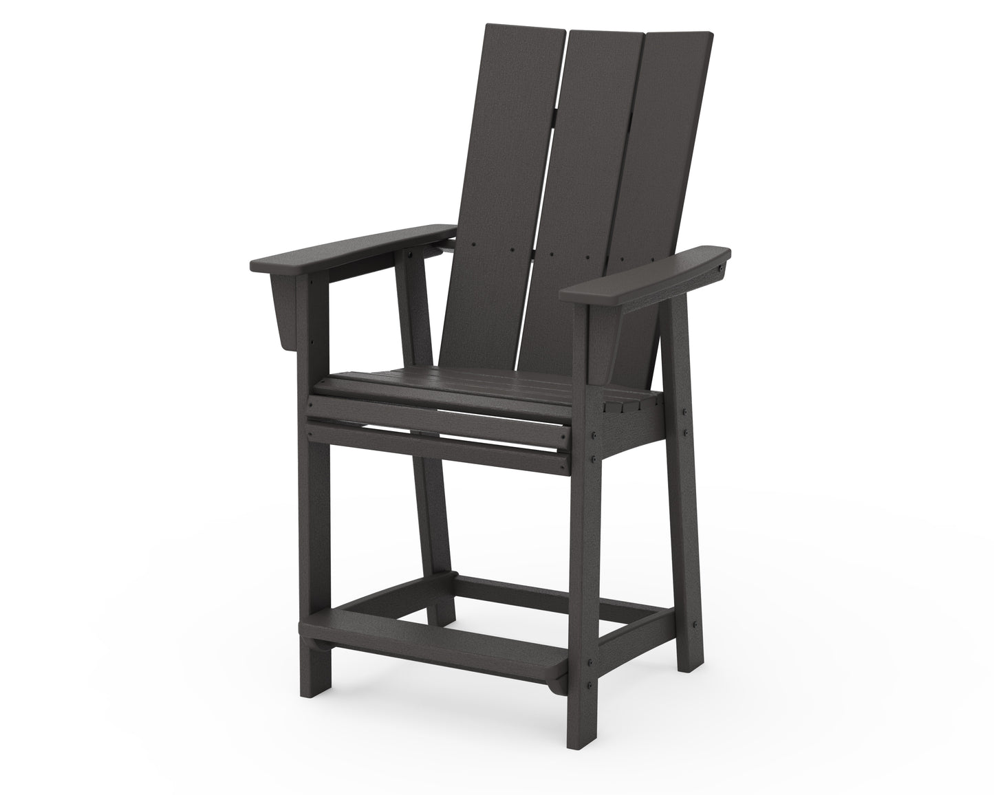 Modern Curveback Adirondack Counter Chair