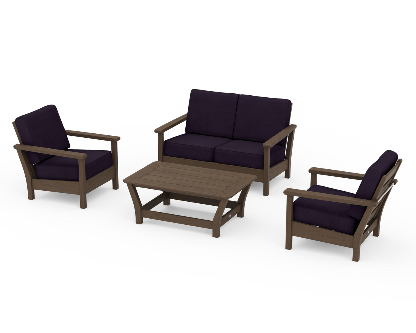 Harbour 4-Piece Deep Seating Set