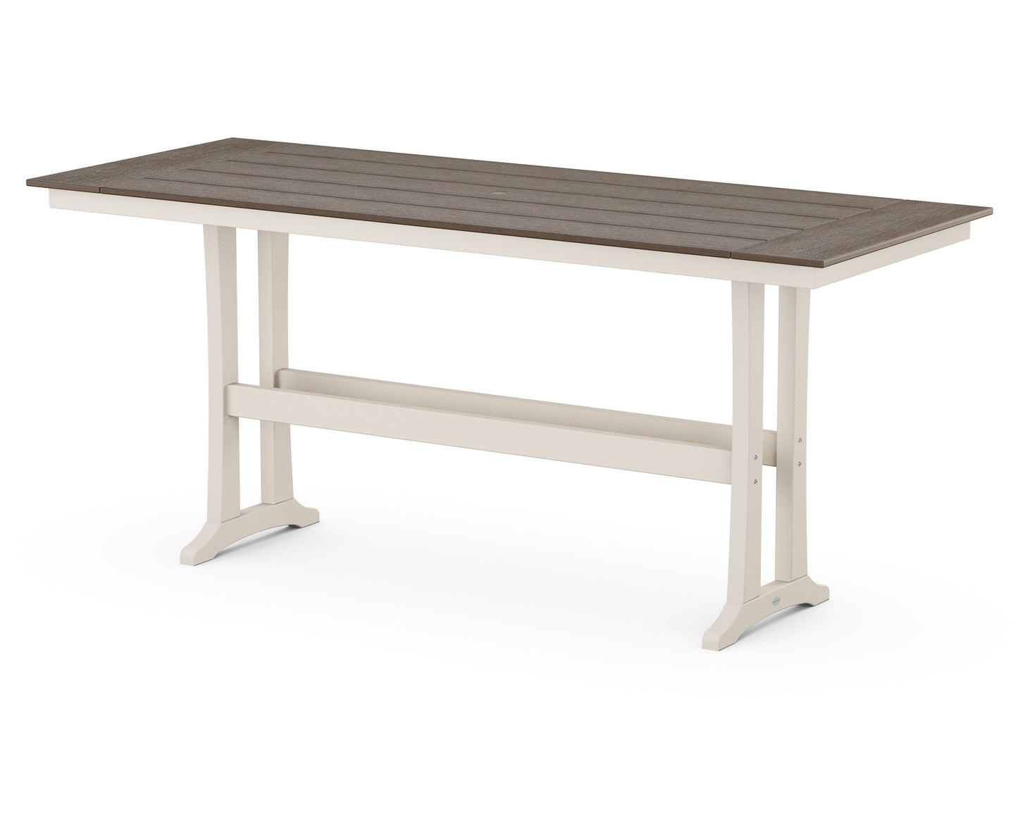 Farmhouse Trestle 38" x 96" Bar Table