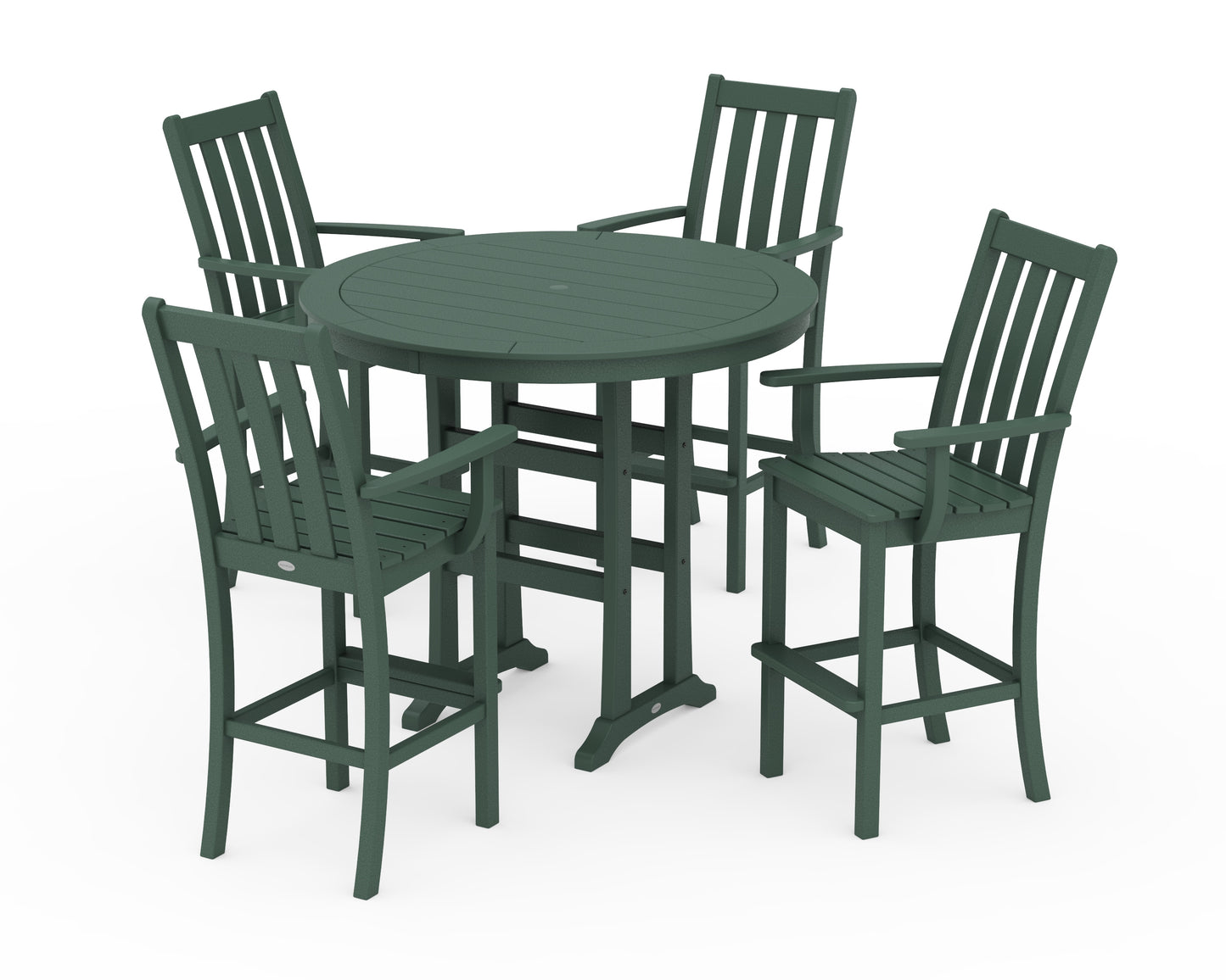 Vineyard 5-Piece Round Bar Set