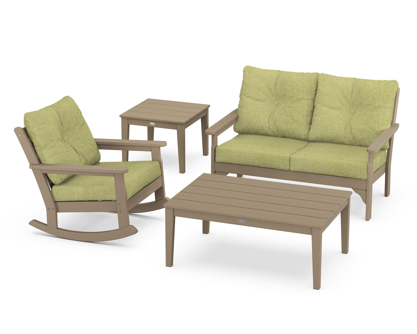Vineyard 4-Piece Deep Seating Rocker Set