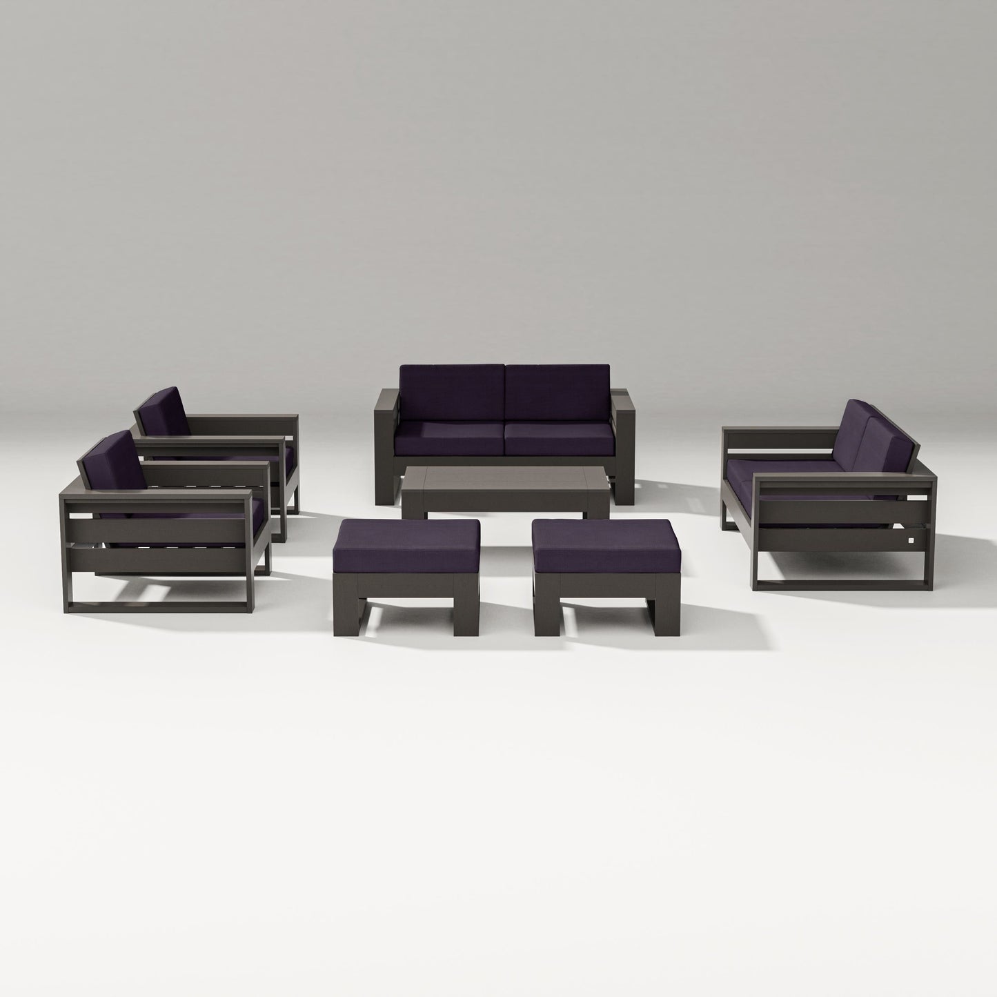 Latitude 7-Piece Lounge Loveseat Set
