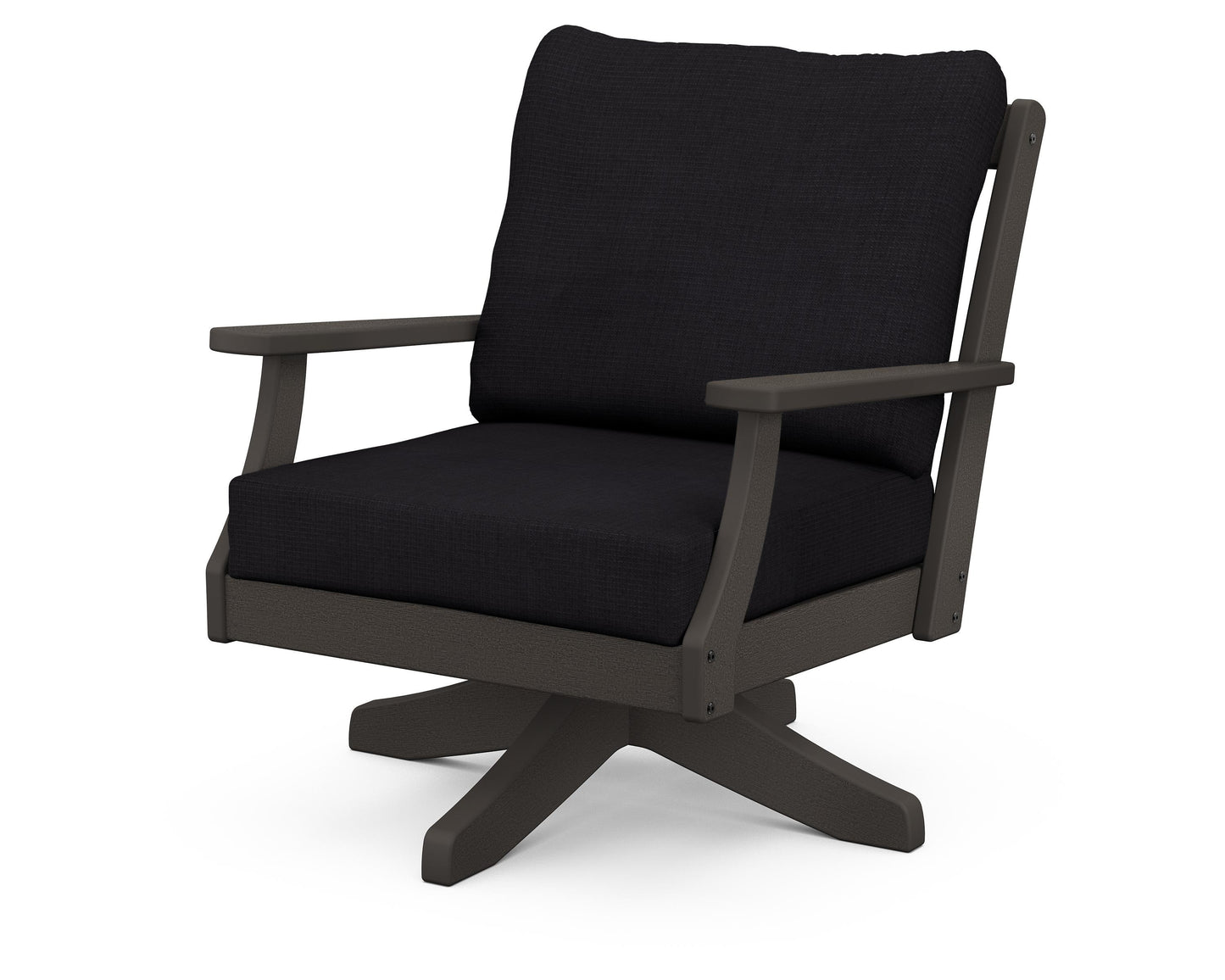 Braxton Deep Seating Swivel Chair