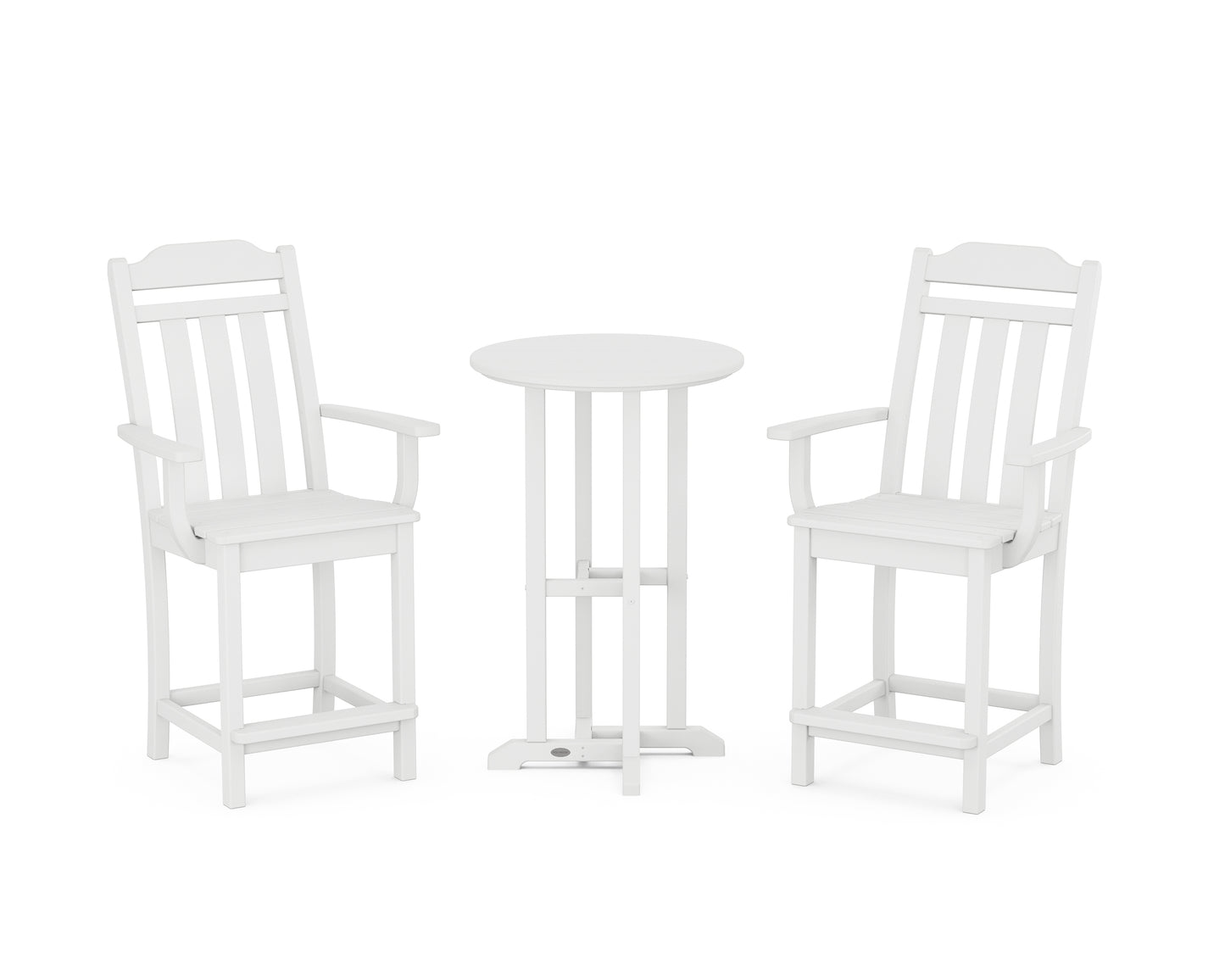 Cottage 3-Piece Farmhouse Bistro Counter Set