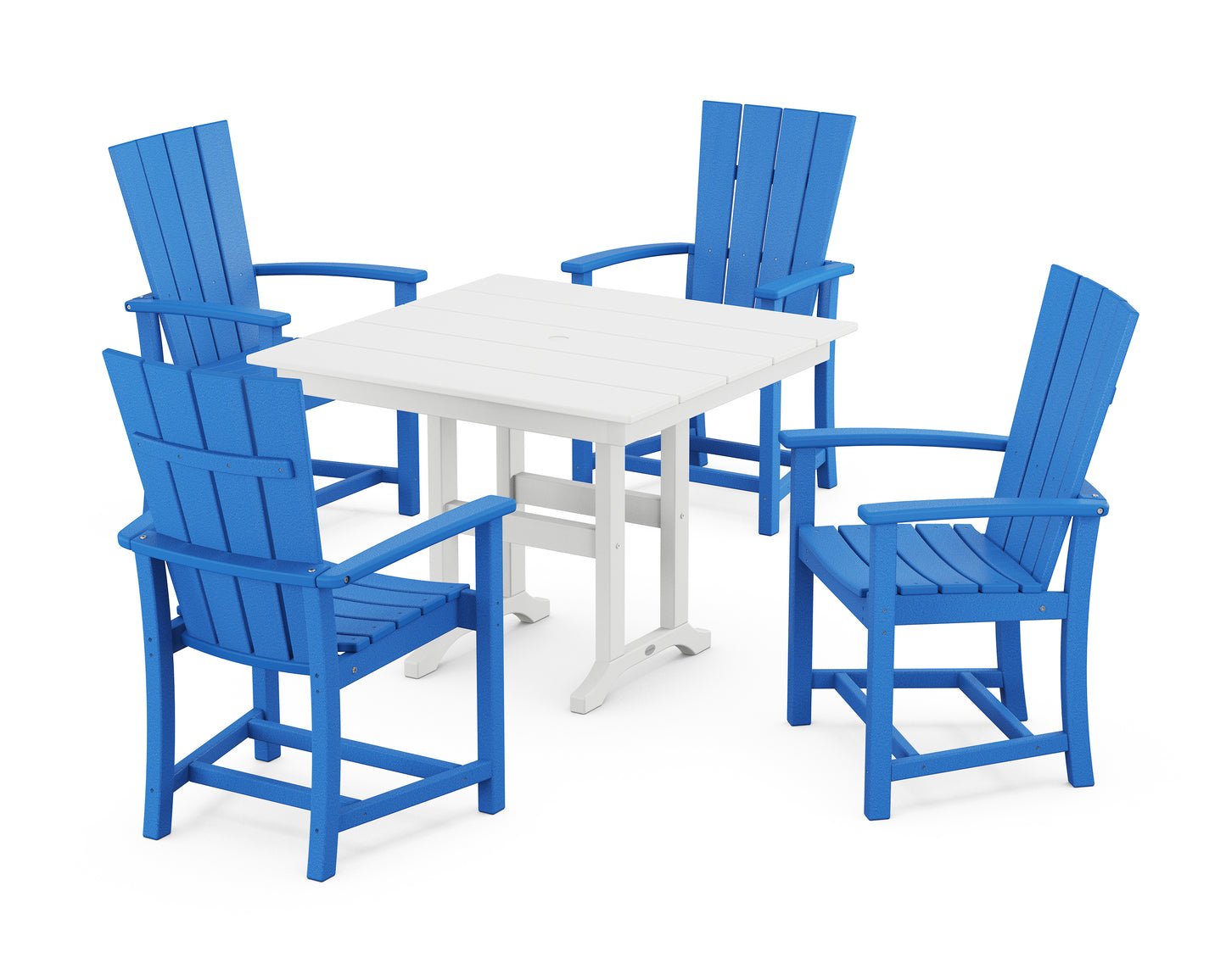 Quattro 5-Piece Farmhouse Dining Set