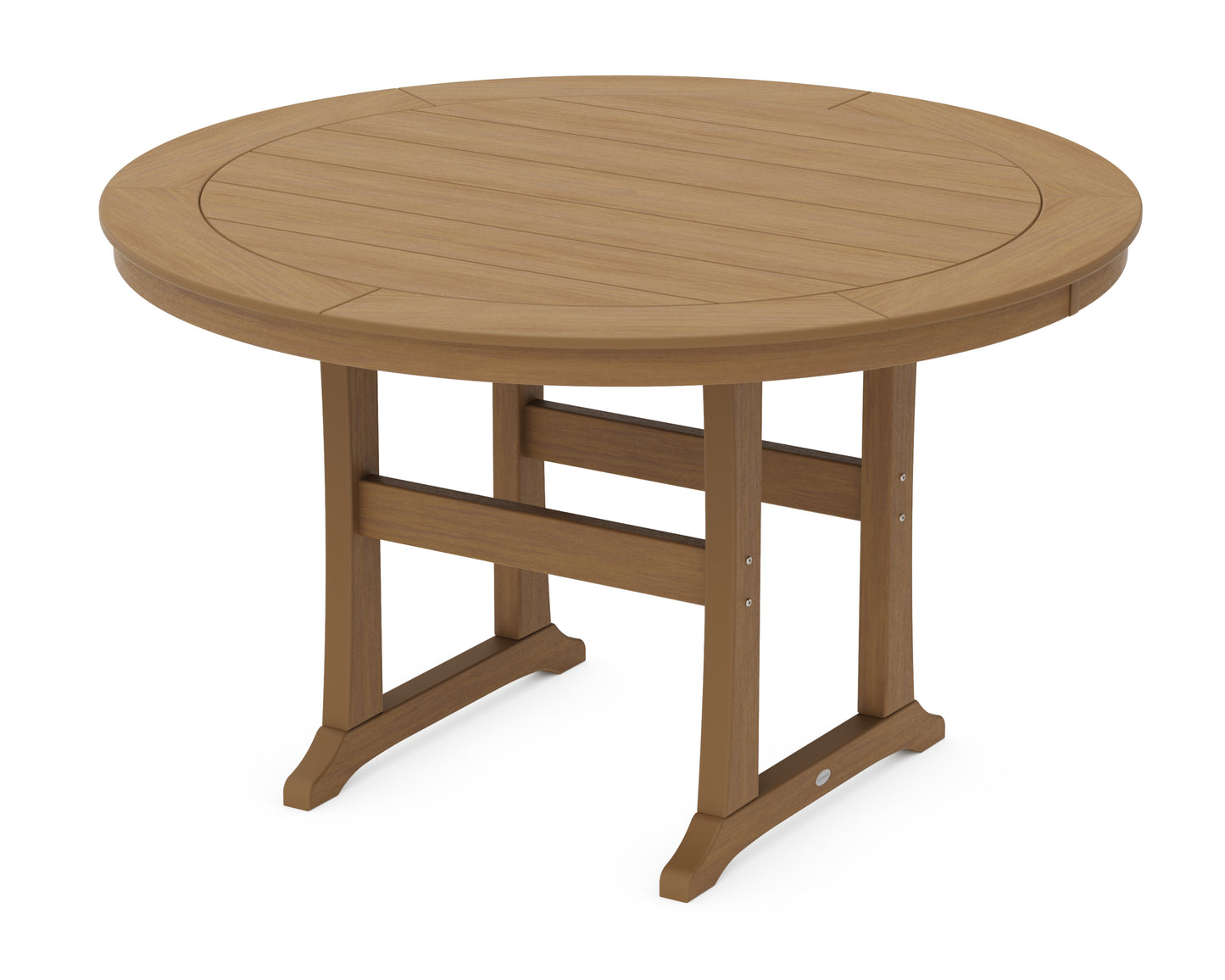 Nautical Trestle 60" Round Counter Table