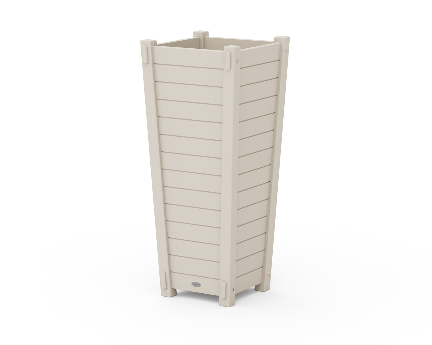 Nautical Tapered Square Tall Planter Box