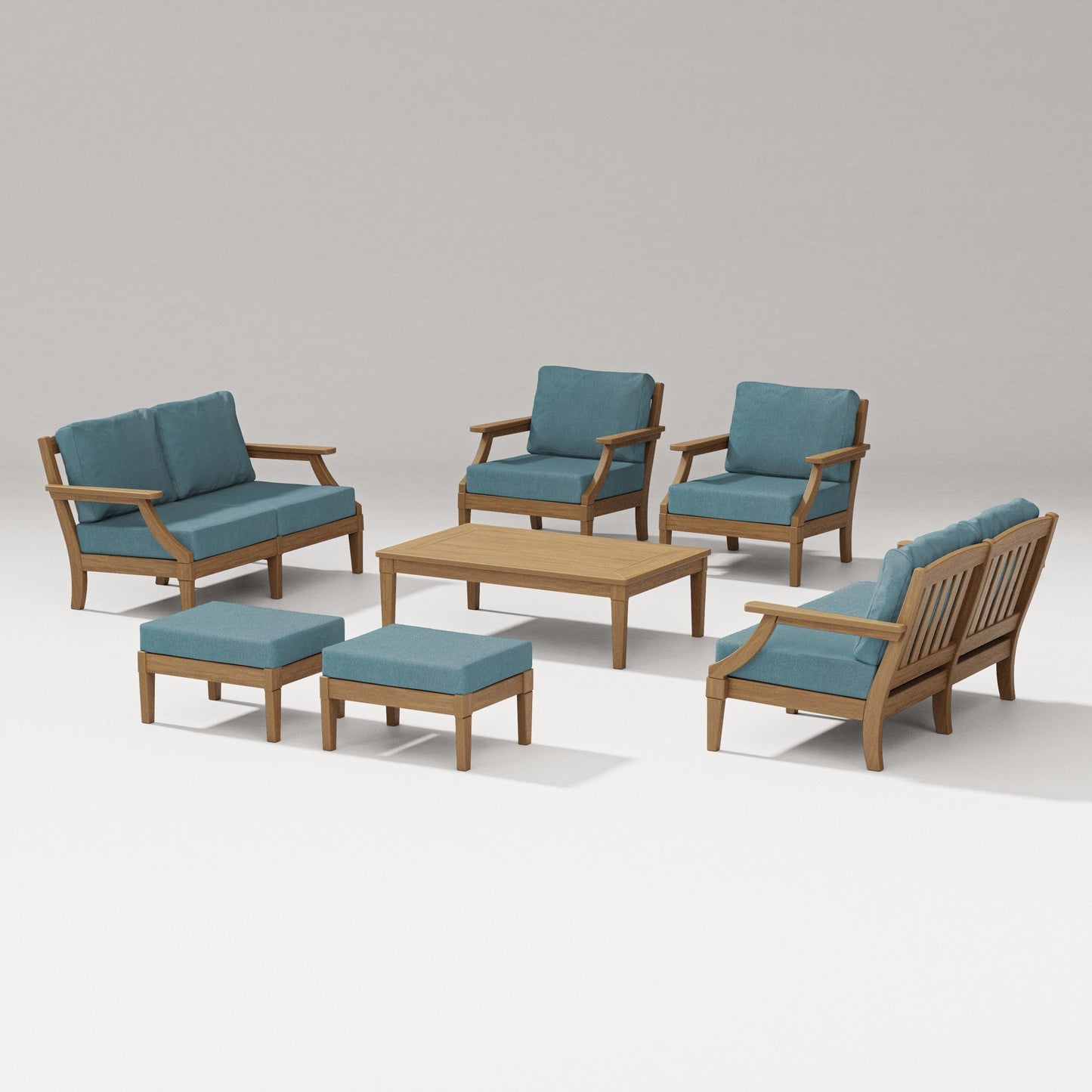 Estate 7-Piece Lounge Loveseat Set